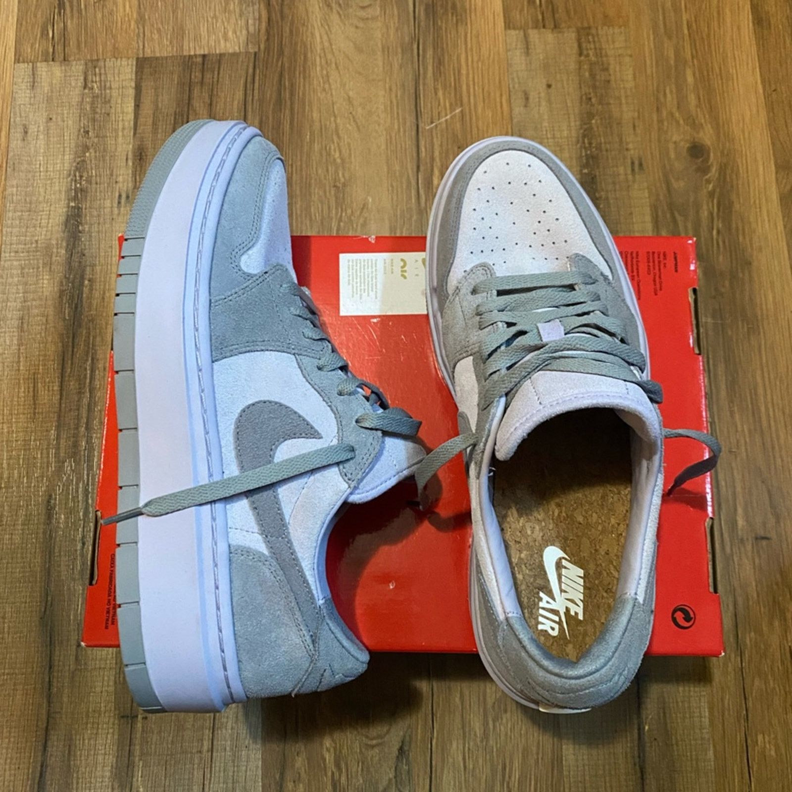 Jordan Brand Jordan 1 Elevate Low Stealth Titanium Size US 10 / EU 43 - 5 Thumbnail