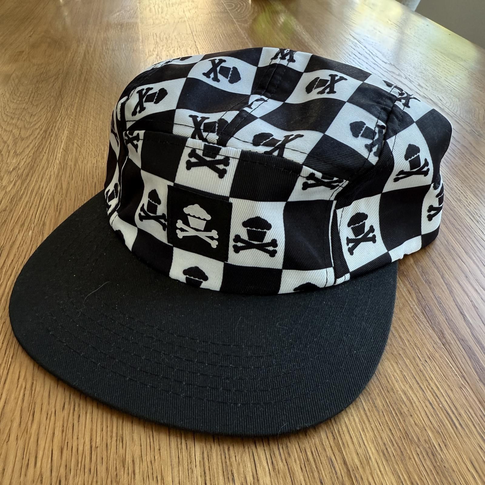 Johnny Cupcakes Johnny Cupcakes Five Panel Hat with Checkered Pattern NWOT Size ONE SIZE - 1 Thumbnail