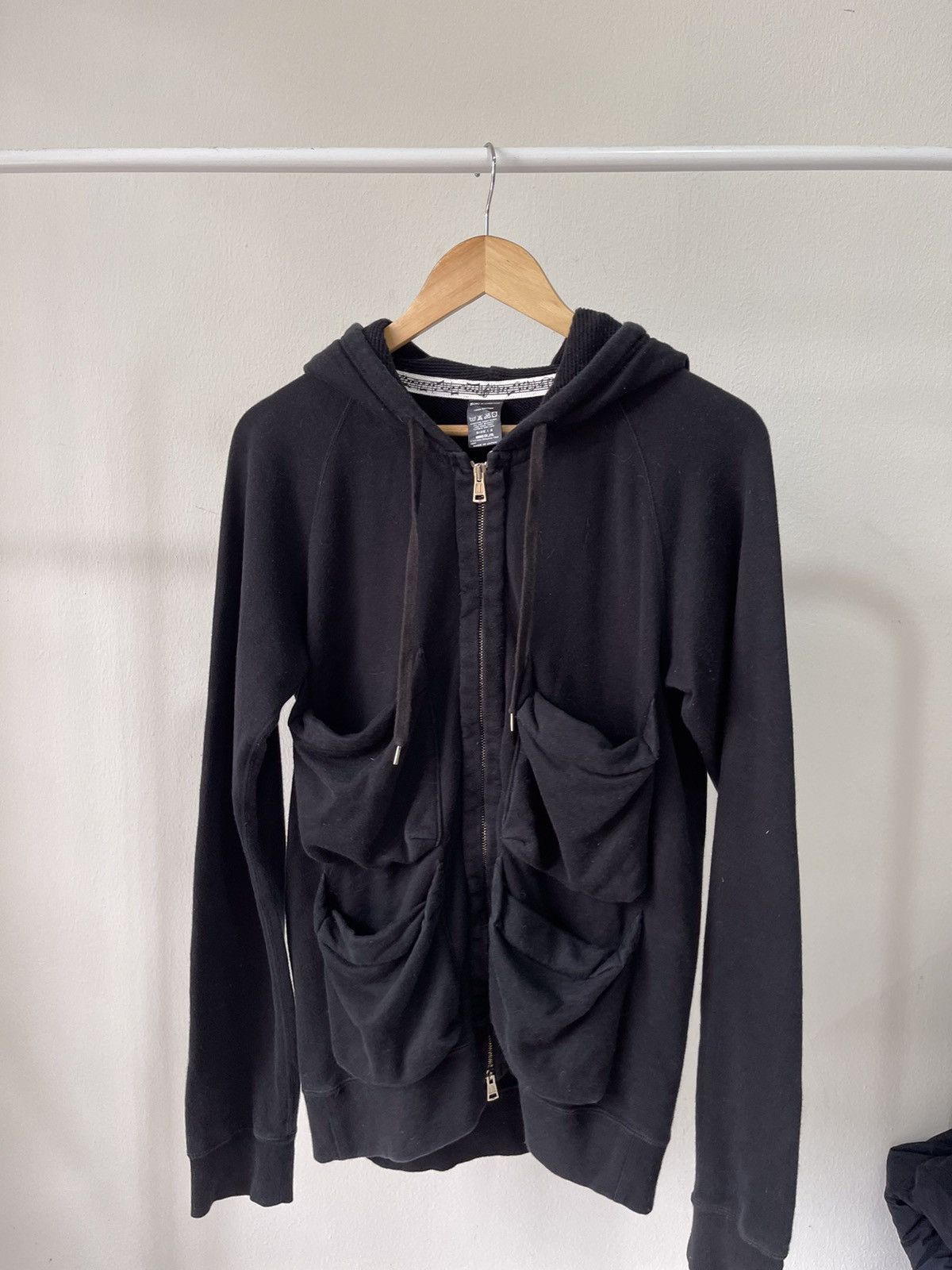 Number (N)ine SS05 Number(N)ine ‘NightCrawler’ zipper Hoodie Size US M / EU 48-50 / 2 - 4 Thumbnail