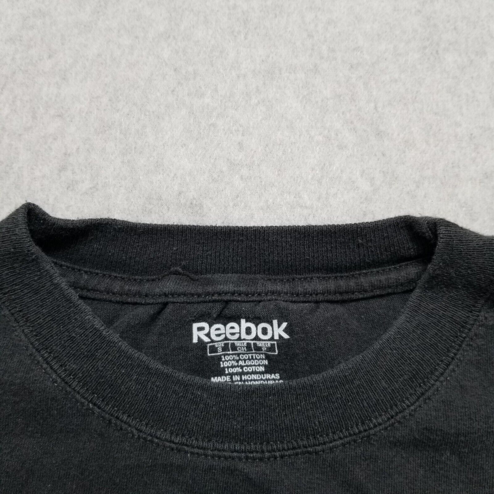 Reebok Steelers Shirt Mens Small Black Short Sleeve Crew Neck Size US S / EU 44-46 / 1 - 2 Thumbnail