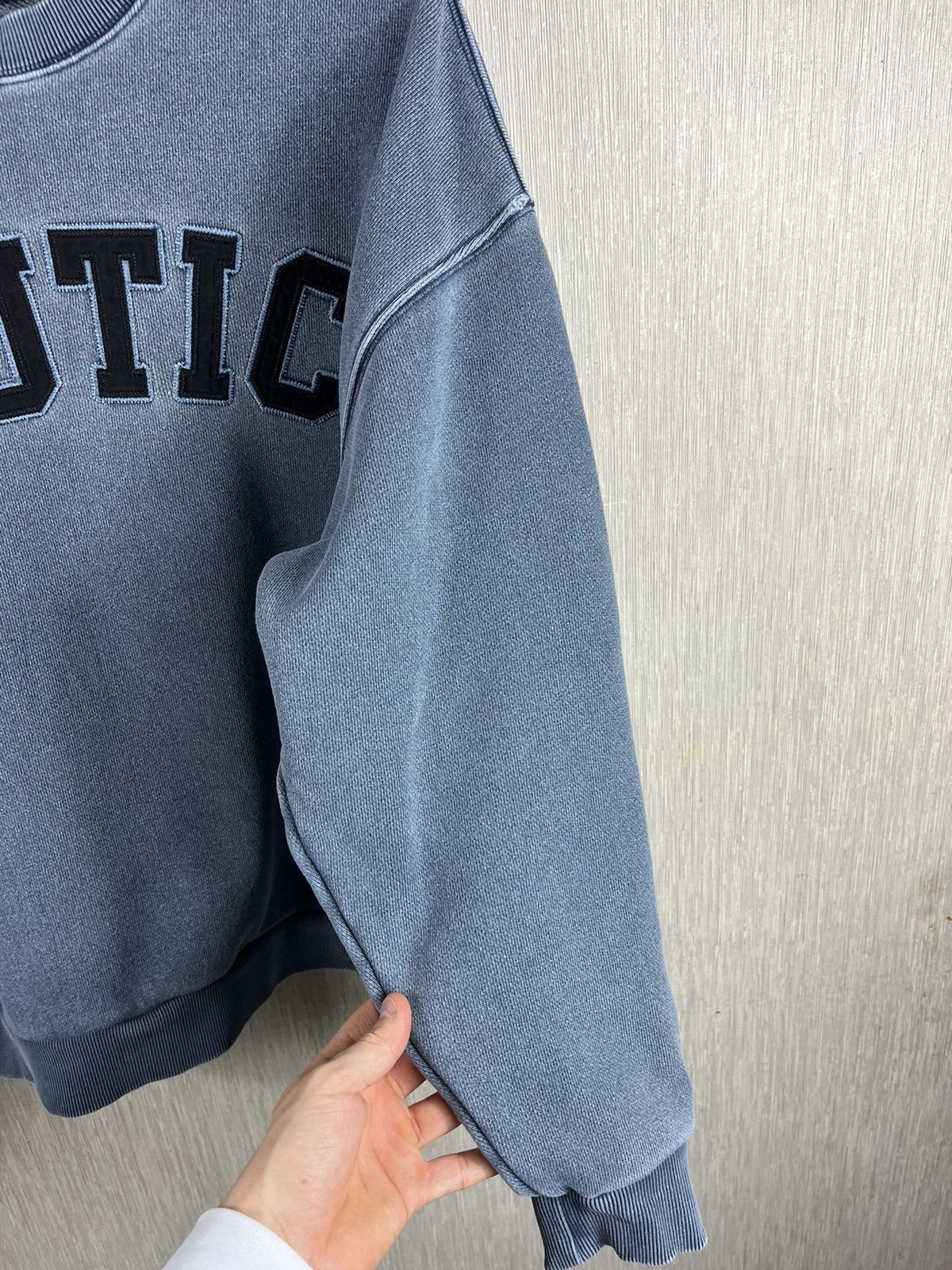 Japanese Brand × Nautica Nautica.jp distressed washed boxy heavy sweatshirt crewneck Size US S / EU 44-46 / 1 - 15 Thumbnail