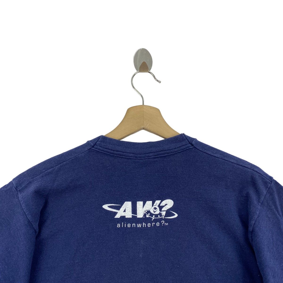 Alien Workshop Vintage ALIENWHERE Alien Workshop Skateboard Logo Print Navy Size US M / EU 48-50 / 2 - 4 Thumbnail