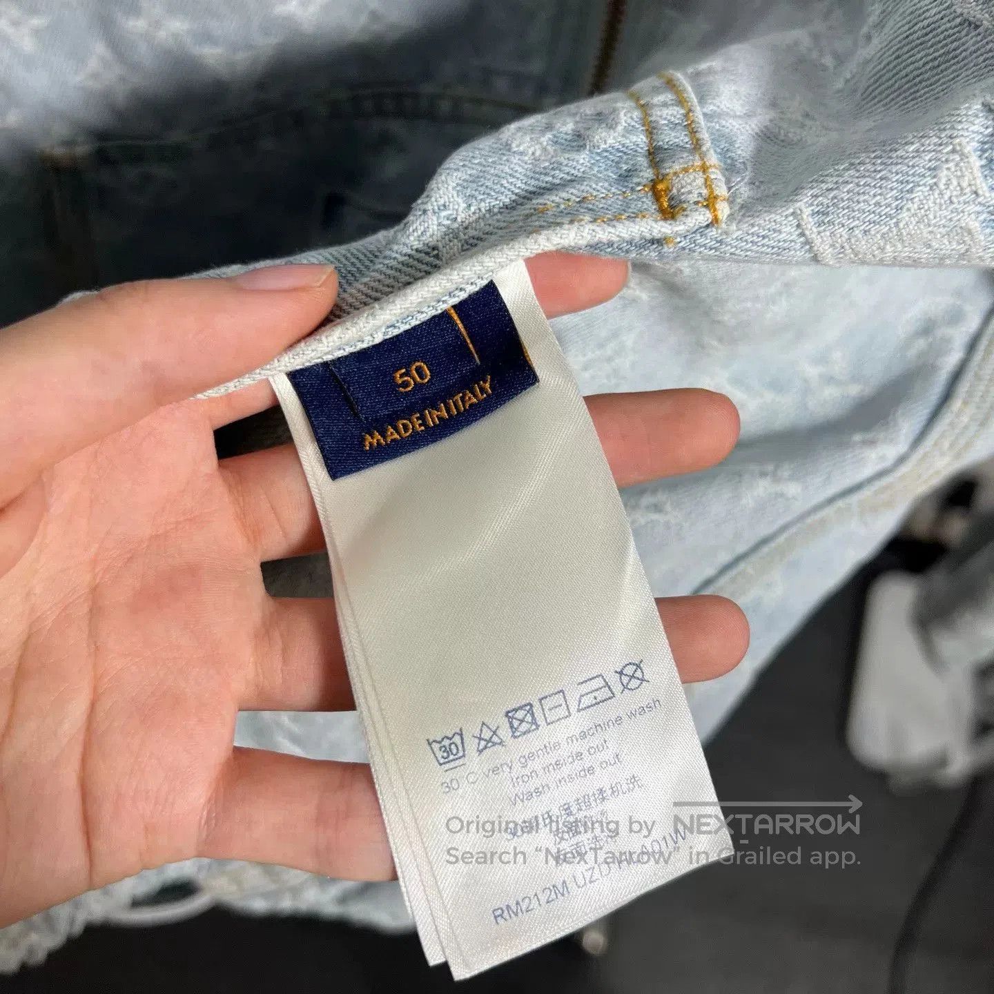 Louis Vuitton Louis Vuitton NBA Denim Jacket R2107. Size US XL / EU 56 / 4 - 4 Thumbnail