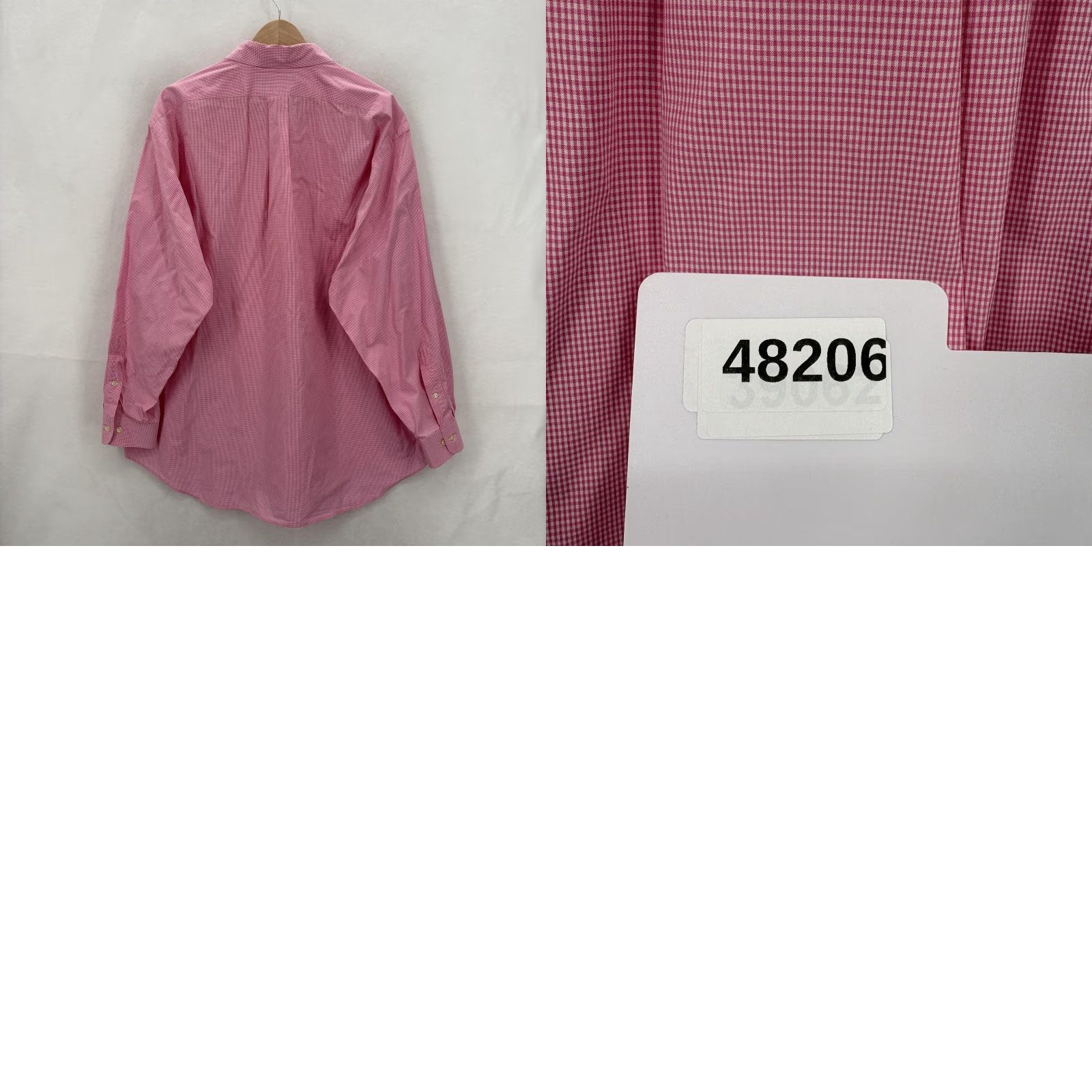 Ralph Lauren Ralph Lauren Yarmouth Shirt Mens XL Pink Check Classic Button Front Long Sleeve Size US XL / EU 56 / 4 - 9 Thumbnail