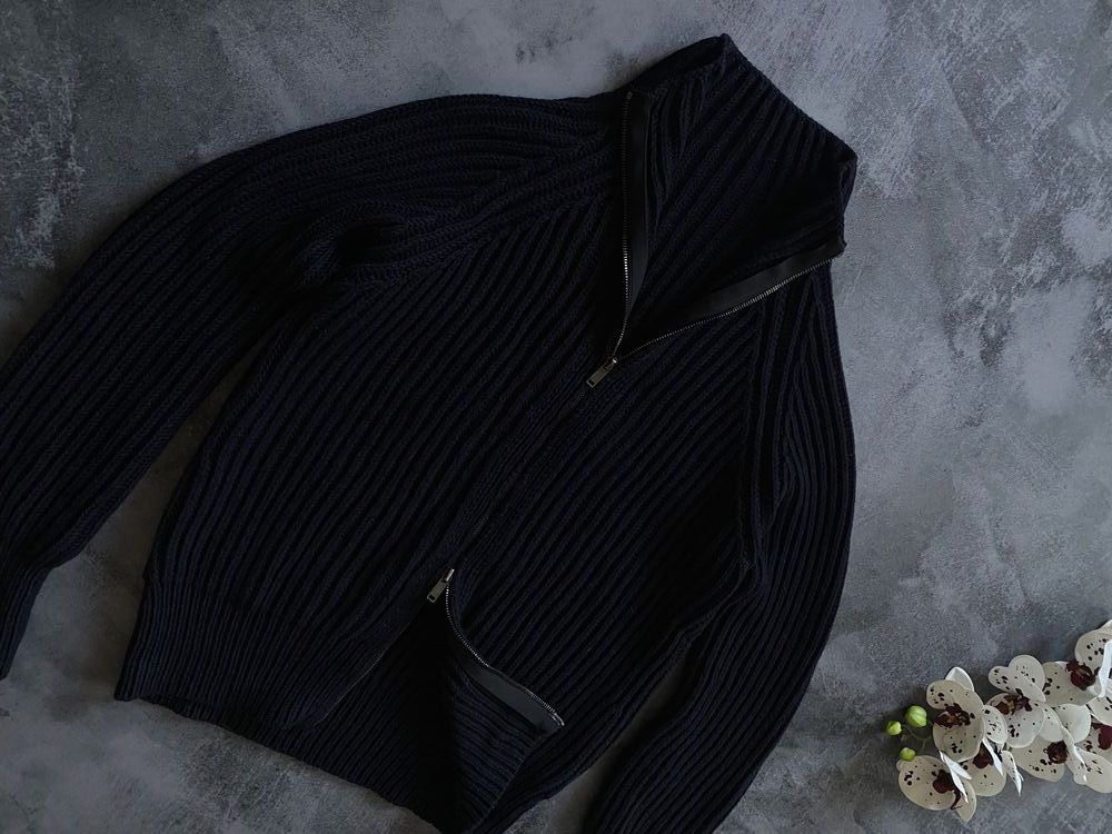 Gucci Gucci Chunky Knit Double Zip Wool Sweater Tom Ford Size US M / EU 48-50 / 2 - 3 Thumbnail