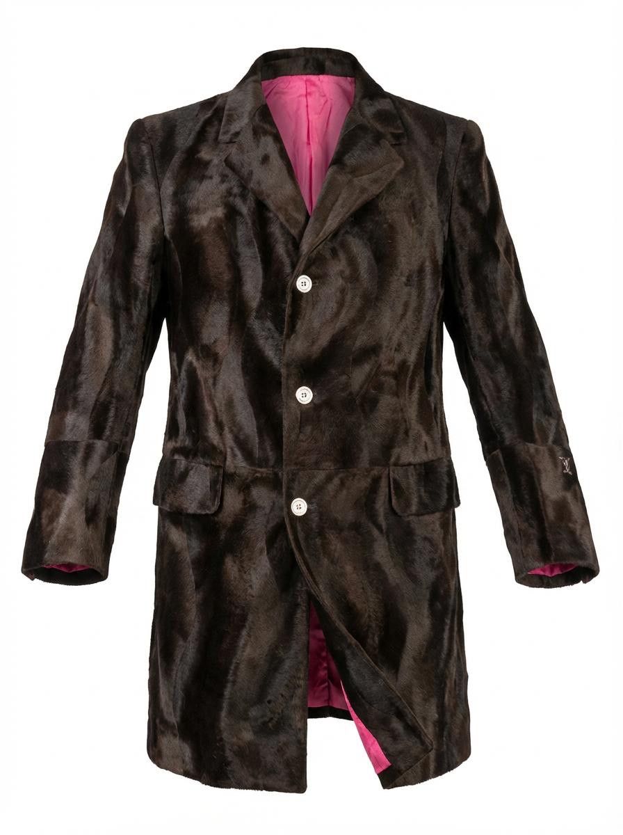Versace Jeans Couture VJC PONY HAIR COAT Size US M / EU 48-50 / 2 - 1 Thumbnail