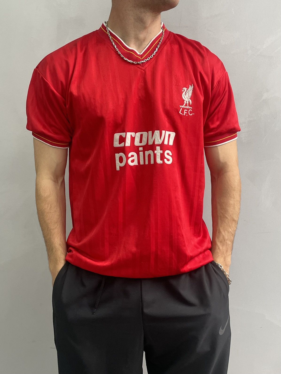 Other Rare 90s Liverpool jersey soccer y2k score draw Size US L / EU 52-54 / 3 - 2 Thumbnail