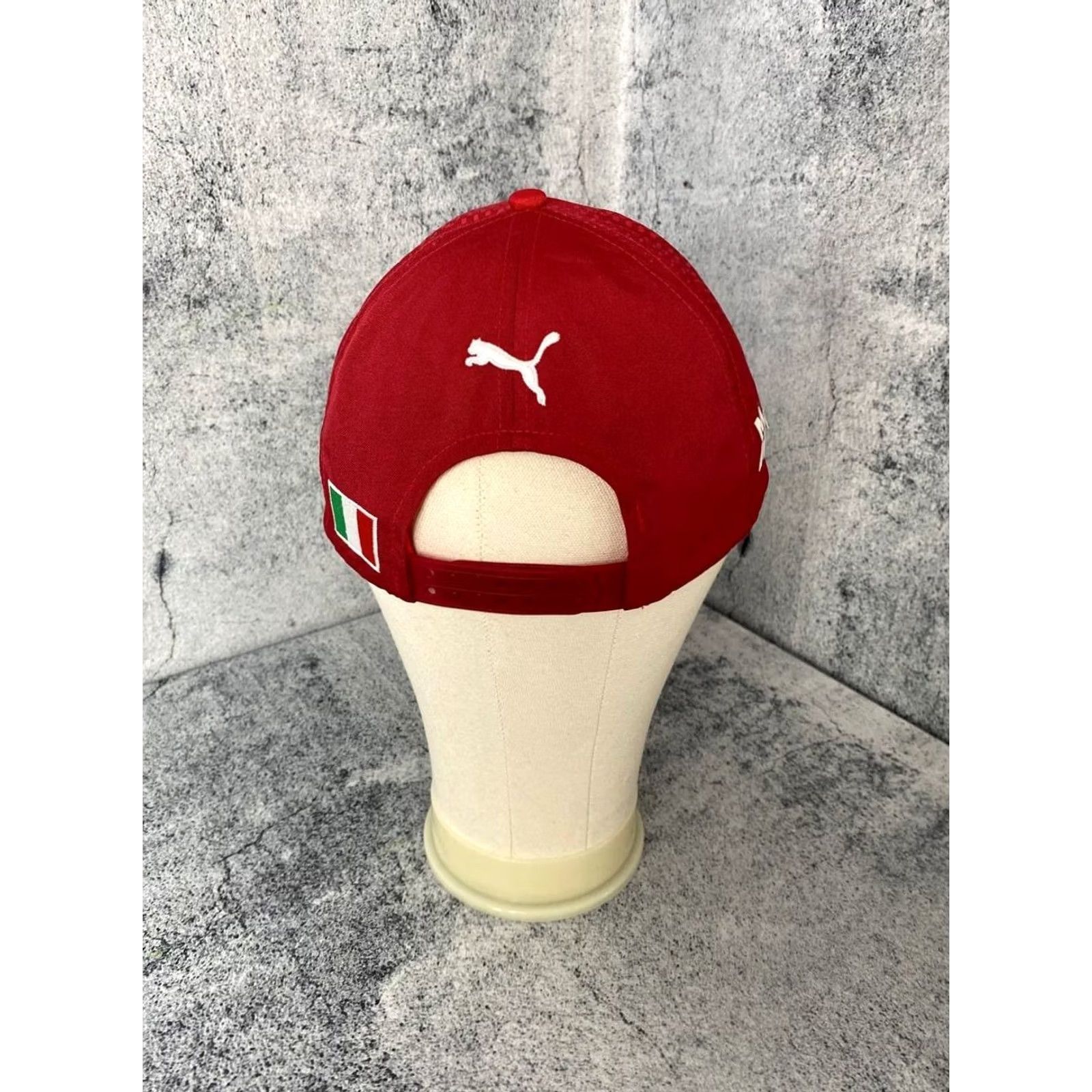 Puma Puma Mens Scuderia Ferrari F1 Red Panel Baseball Hat Sports Cap Size ONE SIZE - 4 Thumbnail