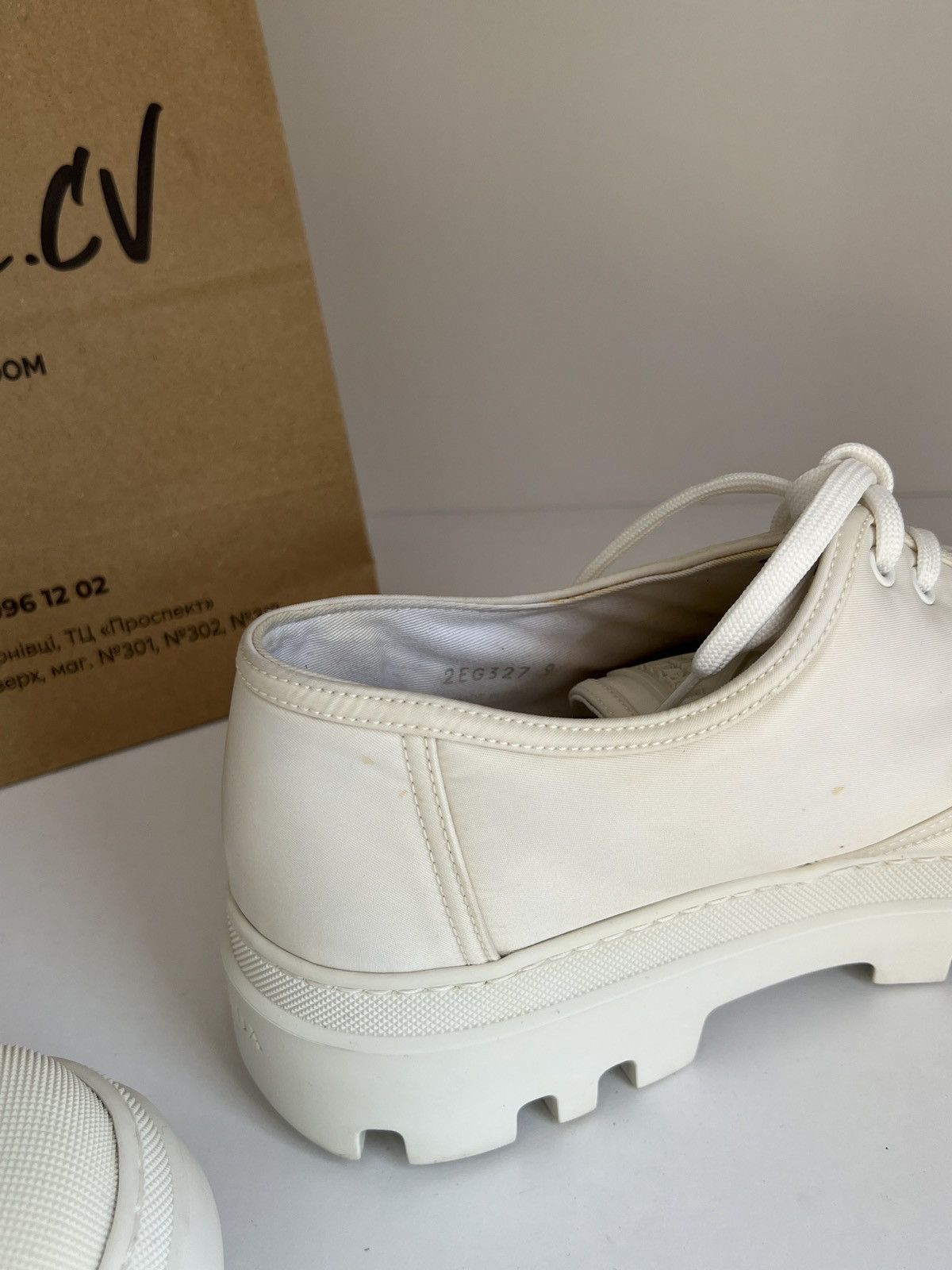 Designer × Prada × Vintage Vintage Prada Plain Logo Luxury Shoes Size US 9 / EU 42 - 9 Thumbnail