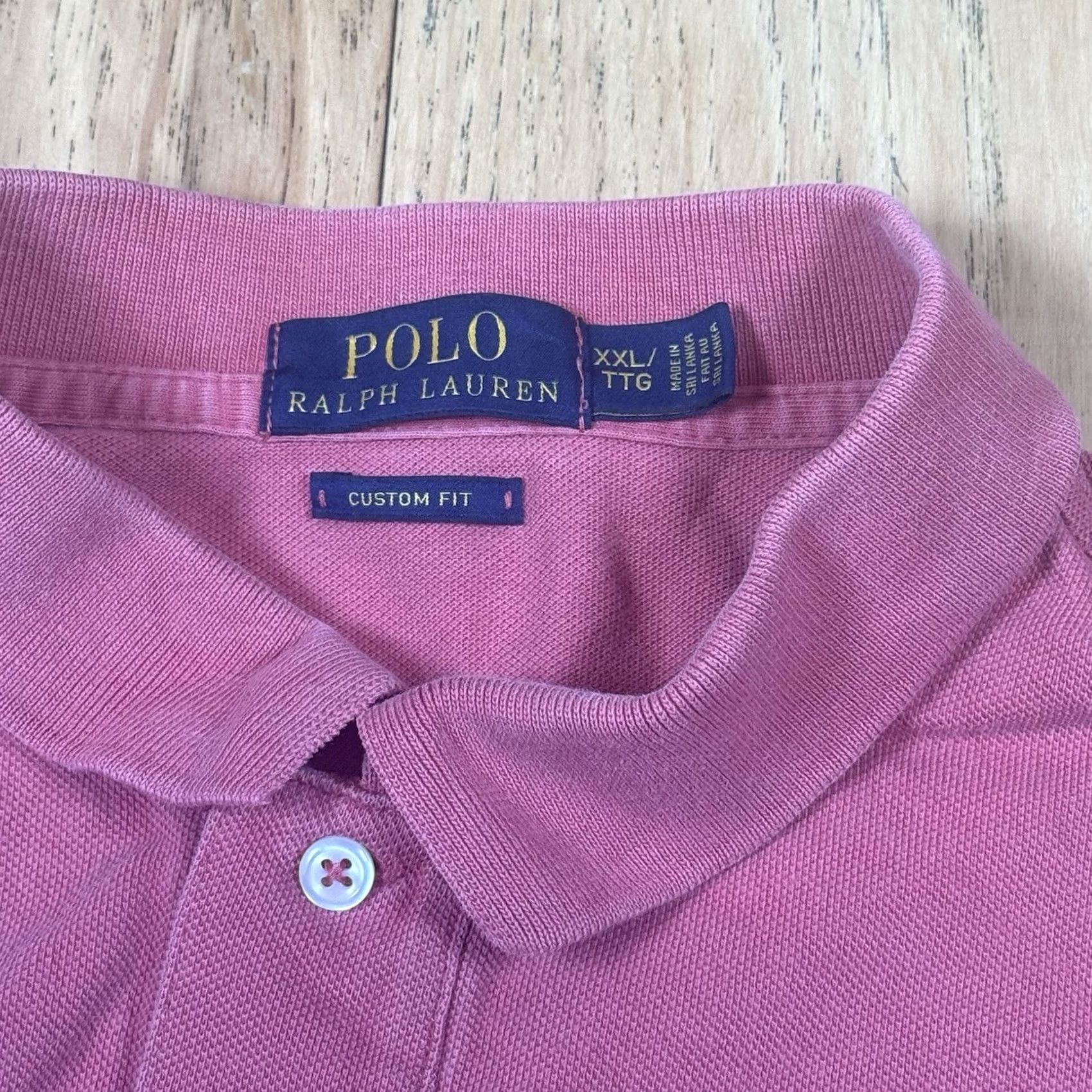 Ralph Lauren Polo Ralph Lauren Shirt Mens XXL Custom Fit Short Sleeve Blue Polo Shirt 2XL Custom Fit Shirts Men Blue Size US XXL / EU 58 / 5 - 3 Thumbnail