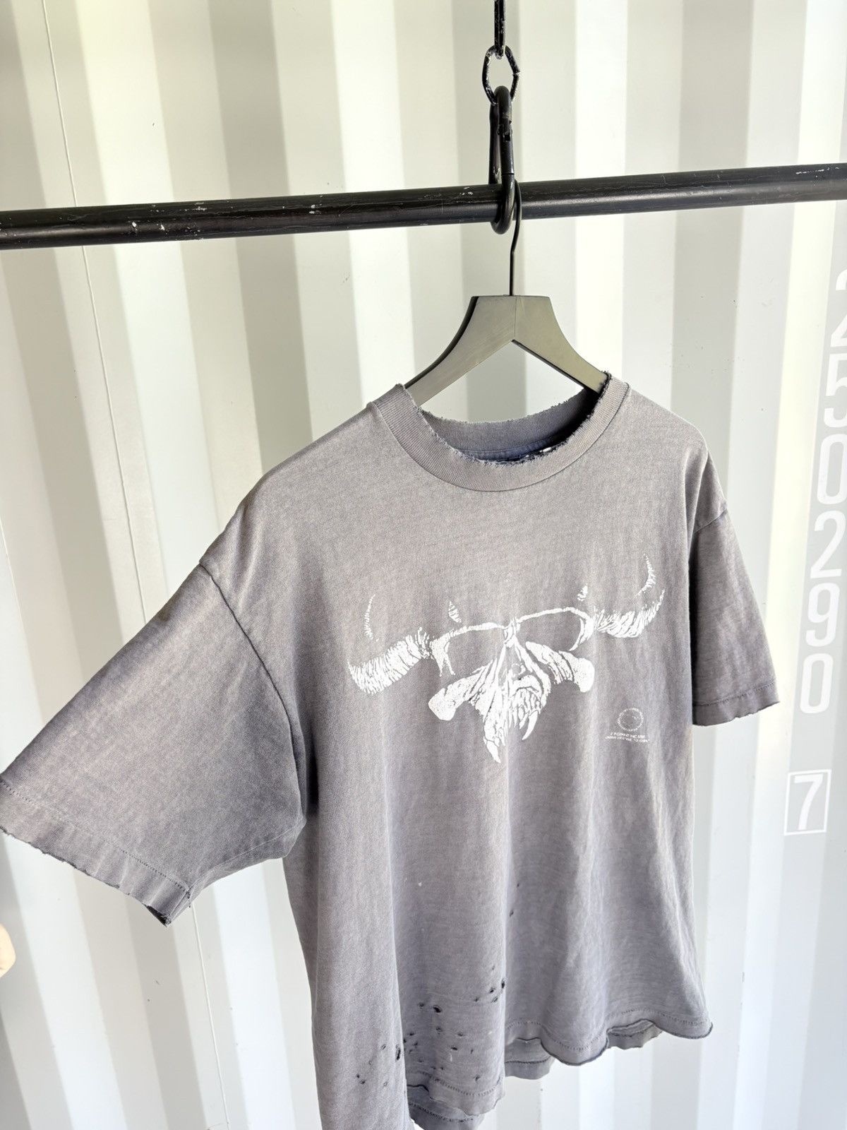 Band Tees Danzig Thrashed Faded Tee Shirt Distressed ERD Grunge Size US XL / EU 56 / 4 - 3 Thumbnail