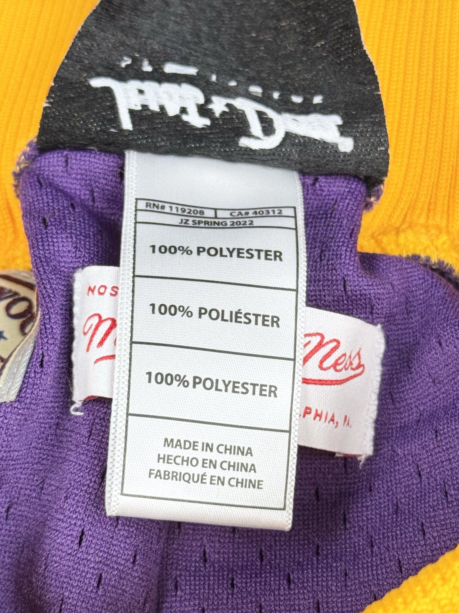 Just Don × Mitchell & Ness lakers shorts Size US 32 / EU 48 - 7 Thumbnail