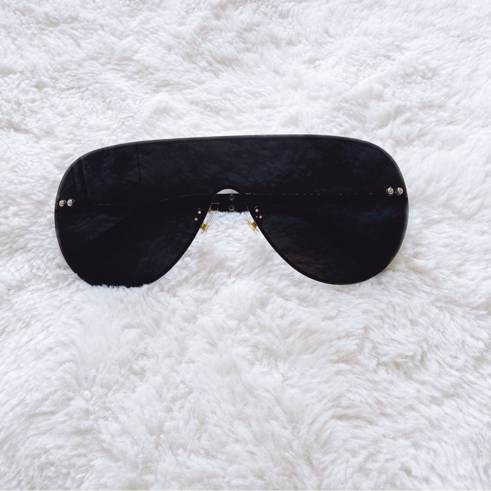 Other Jasmine Black Sleek Single-Lens Sunglasses Size ONE SIZE - 1 Thumbnail