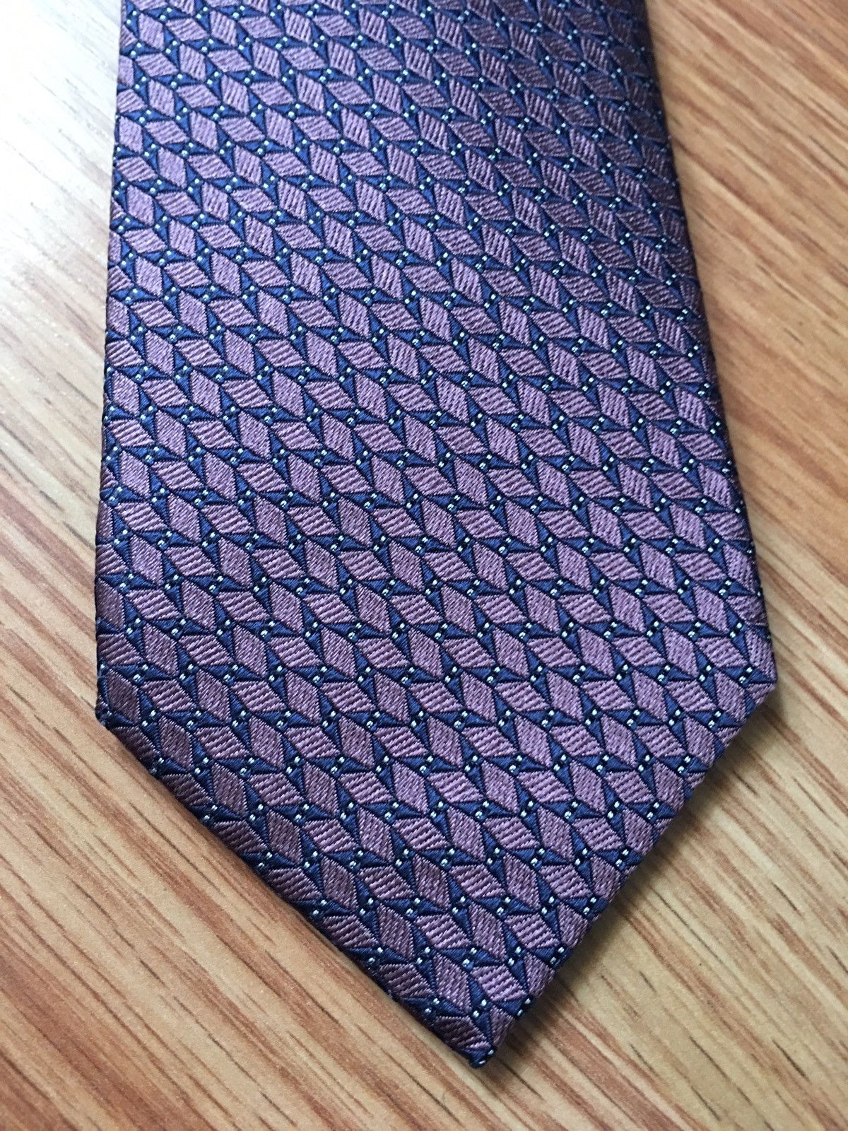 Corneliani Corneliani Purple Elegant Silk Mens Neck Tie Size ONE SIZE - 4 Thumbnail