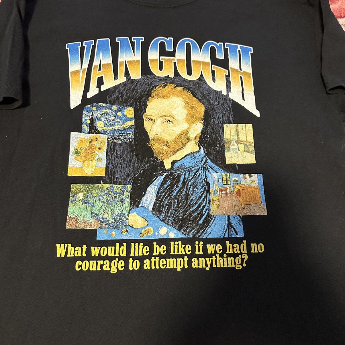 Vintage Van Gogh Graphic Tee Size US L / EU 52-54 / 3 - 1 Thumbnail