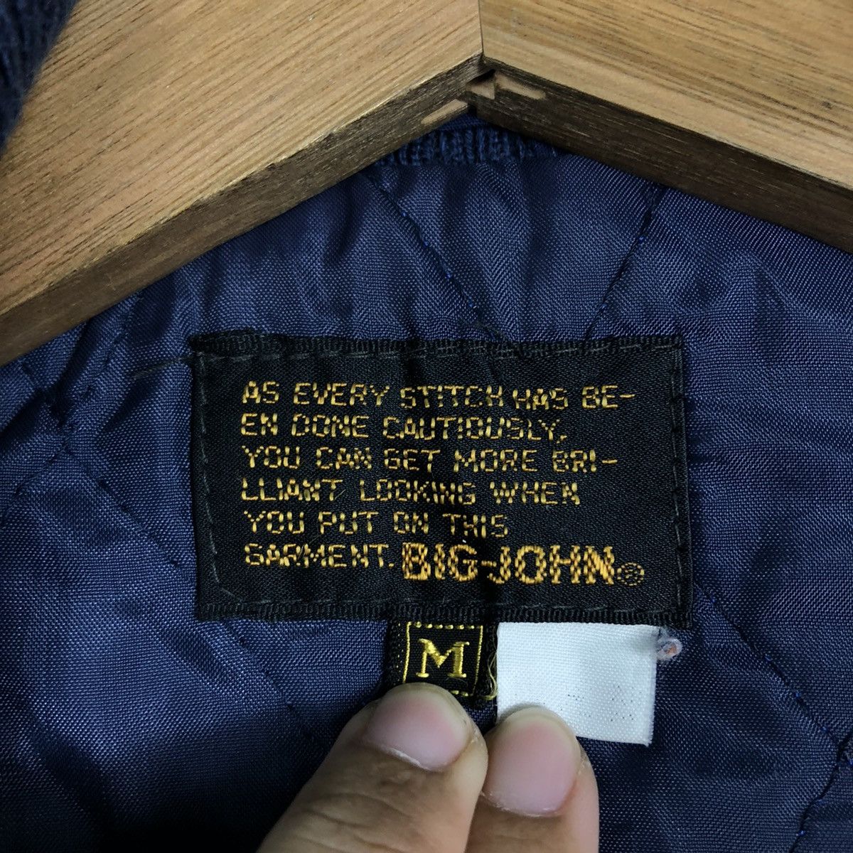 Japanese Brand × Vintage Vintage Parachute Biker Bomber Jacket Big-John Double Layer Size US M / EU 48-50 / 2 - 20 Thumbnail