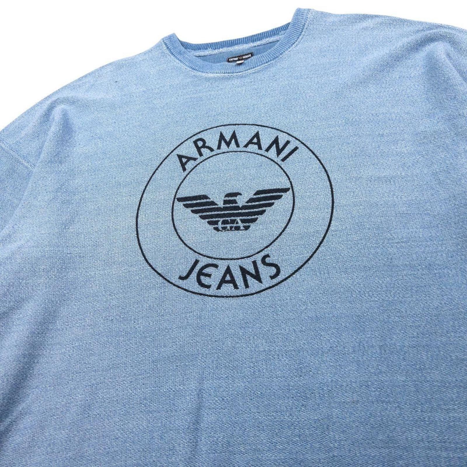 Armani Vintage Armani Jeans Jumper Size L Size US L / EU 52-54 / 3 - 5 Thumbnail