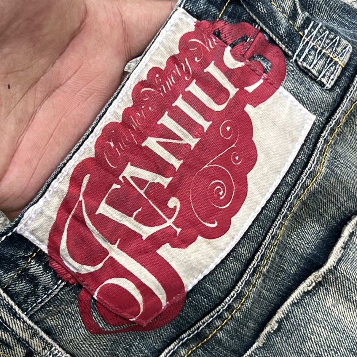 Akademiks “y2k style” AKADEMIKS ACID WASH DOUBLE POCKET BAGGY JEANS Size US 36 / EU 52 - 13 Thumbnail