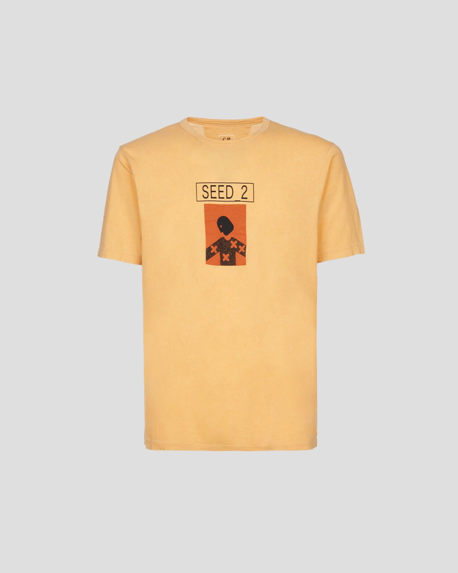C.P. Company o1y1224 Logo Crewneck T-Shirt in Apricot Size US S / EU 44-46 / 1 - 1 Thumbnail