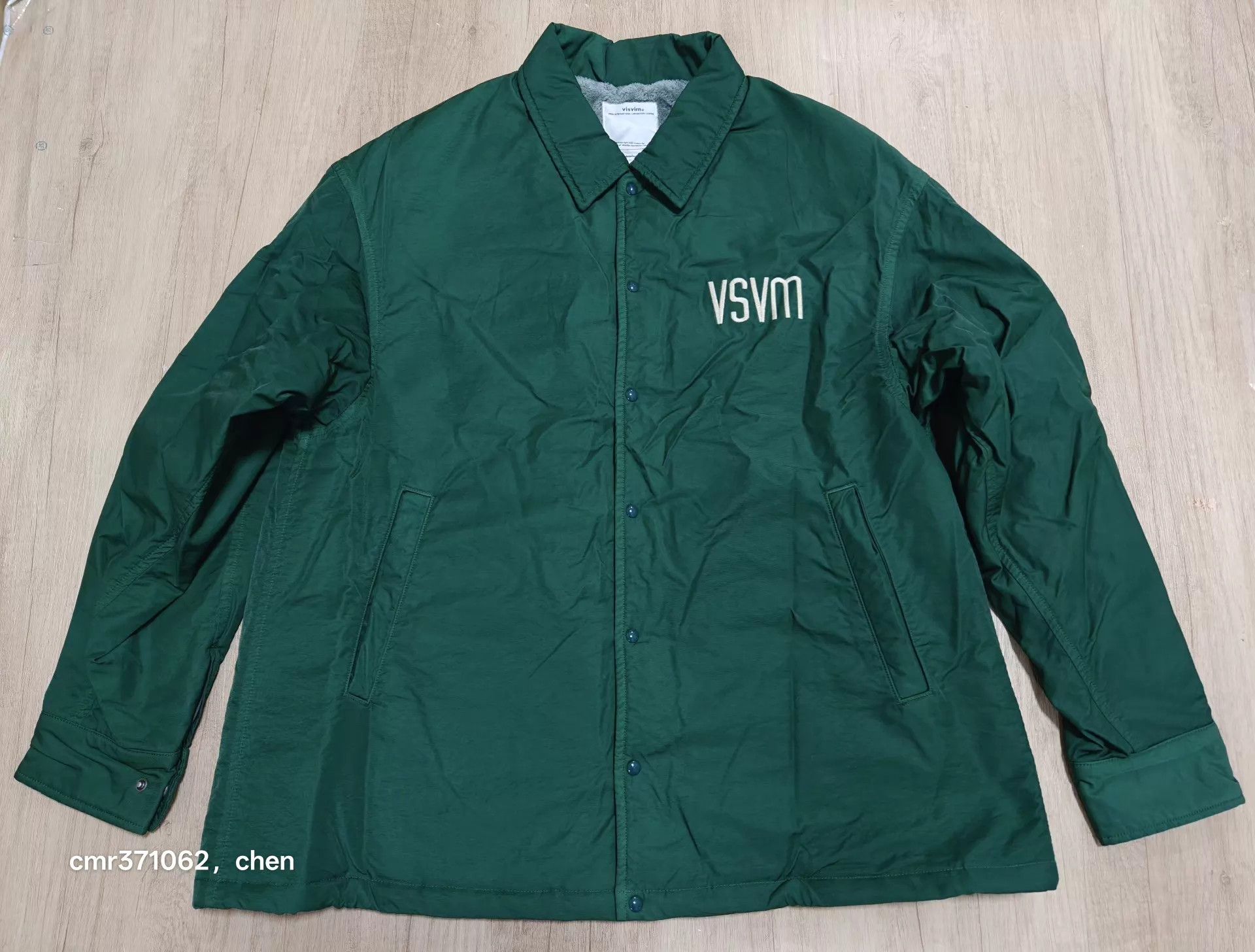 Visvim VISVIM 23SS Coach Jacket Vintage Green Size 1 Size US S / EU 44-46 / 1 - 1 Thumbnail