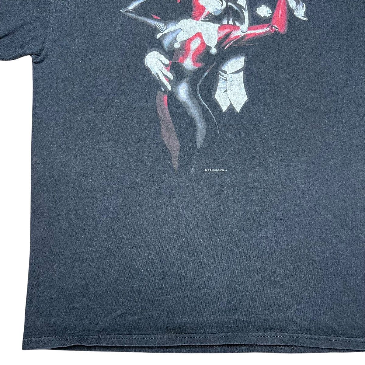 DC Comics × Vintage Vintage 2000s DC Comics Joker Harley Quinn Graphic T-Shirt Size US L / EU 52-54 / 3 - 8 Thumbnail