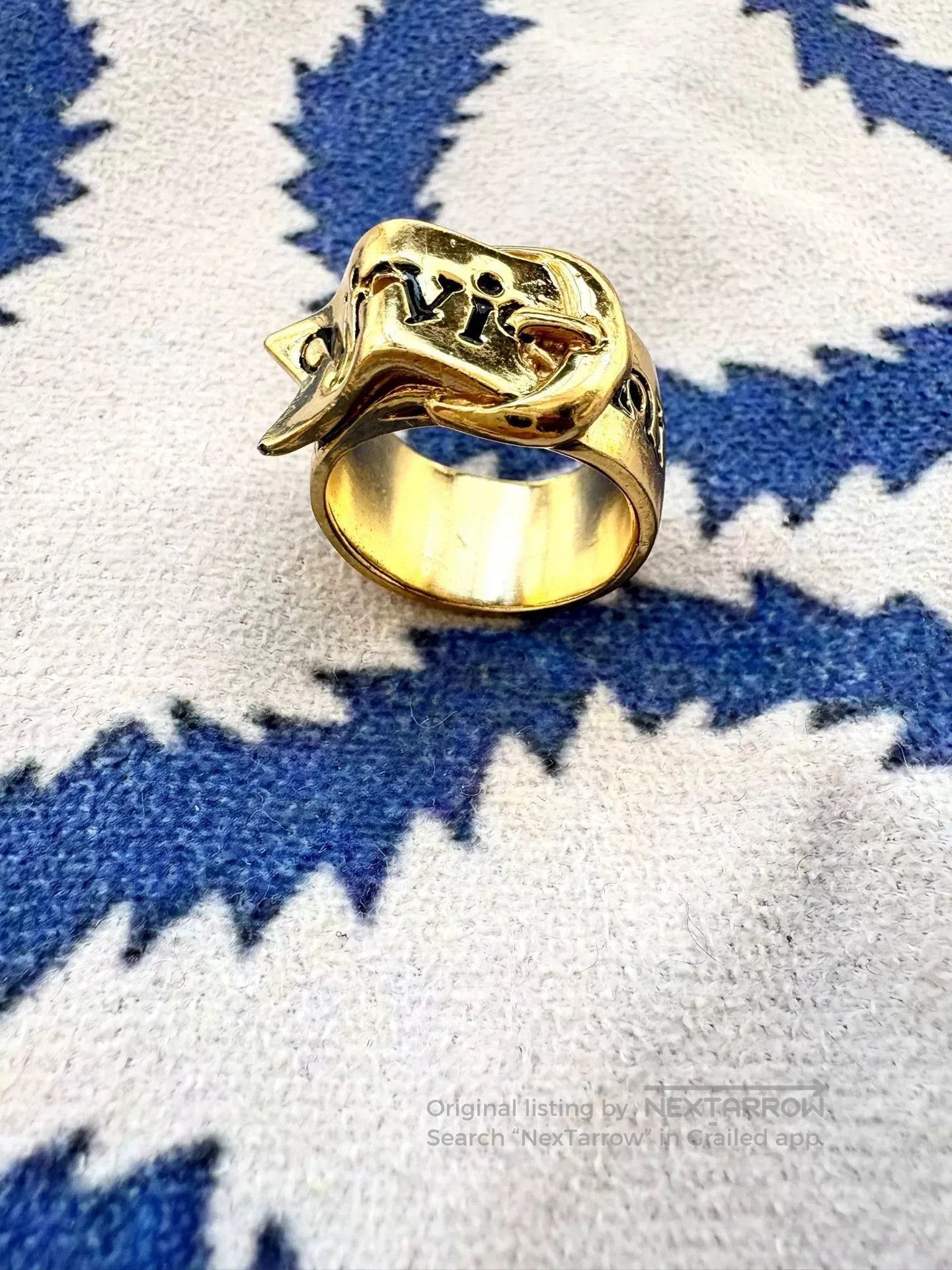 Vivienne Westwood vintage vivienne westwood gold buckle ring. Size ONE SIZE - 9 Thumbnail