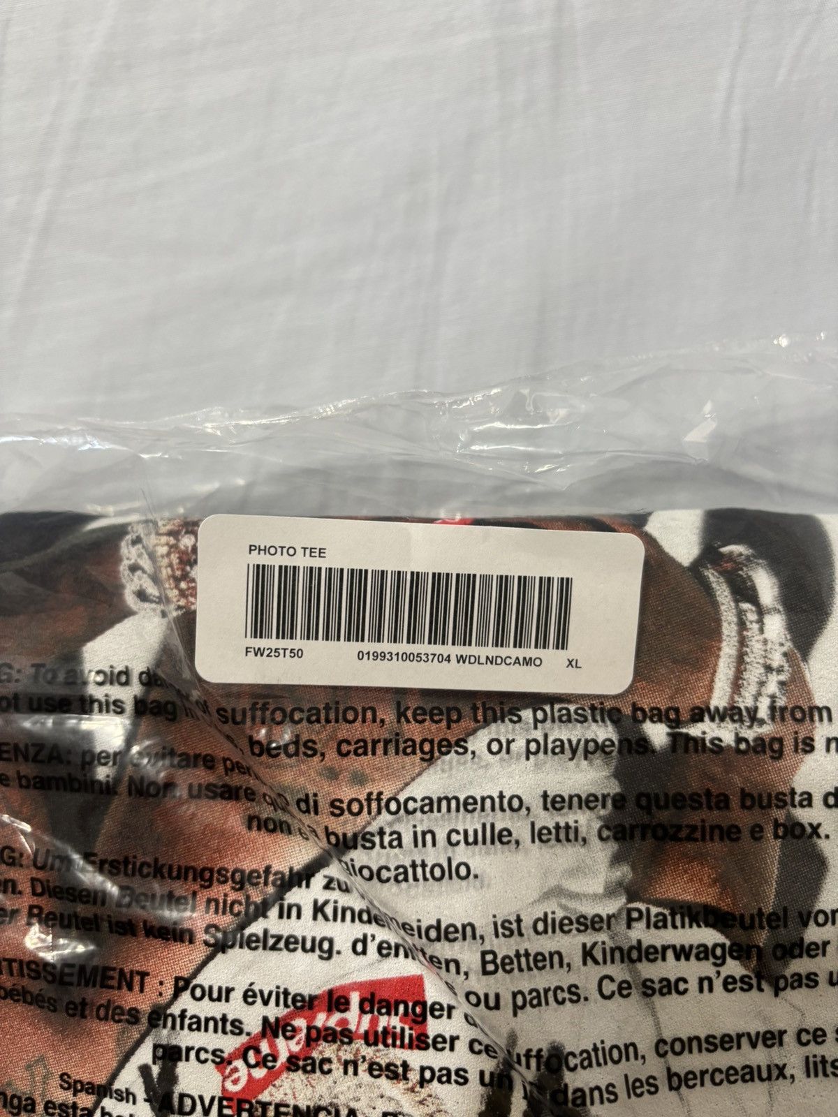 Supreme Supreme Playboi Carti Tee Woodland Camo Size XL IN HAND!!! Size US XL / EU 56 / 4 - 3 Thumbnail
