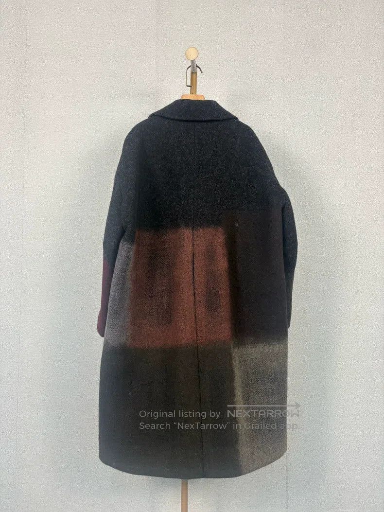 Dior Dior Retro literary style colour block wool coat Size XS / US 0-2 / IT 36-38 - 2 Thumbnail