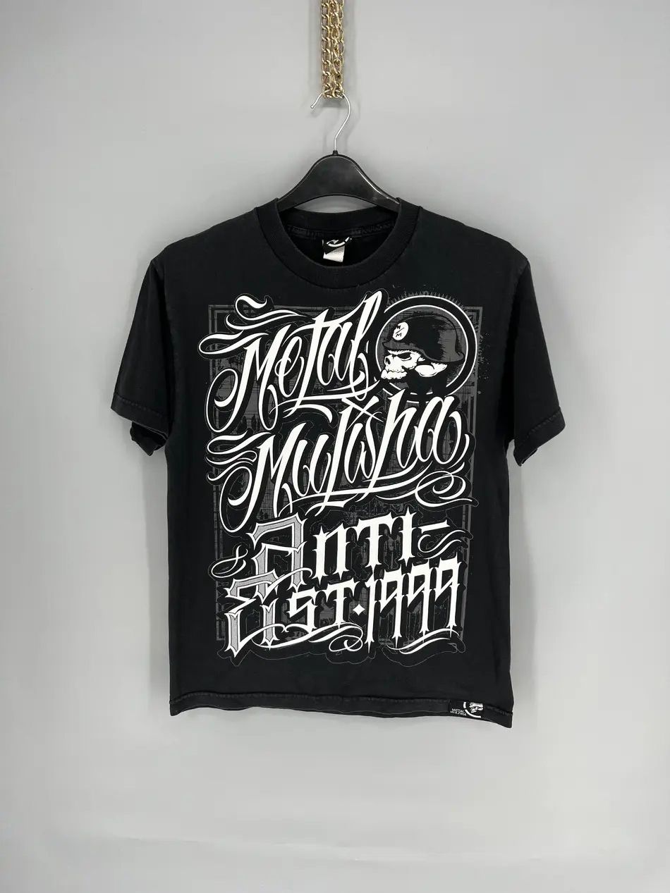 Metal Mulisha METAL MULISHA Logo T shirt Clothing Skull Designer Size US M / EU 48-50 / 2 - 1 Thumbnail