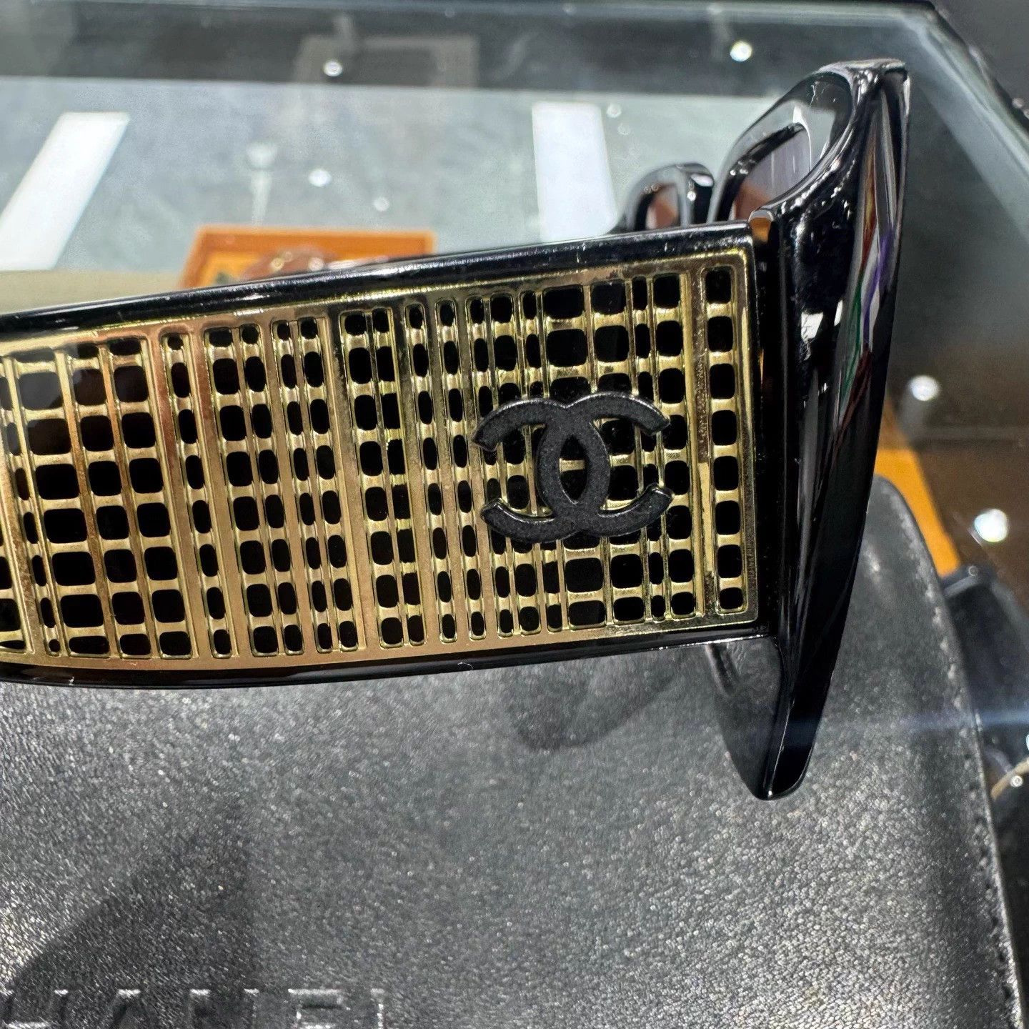 Chanel Chanel square frame woven logo sunglasses 99 New OS Size ONE SIZE - 3 Thumbnail