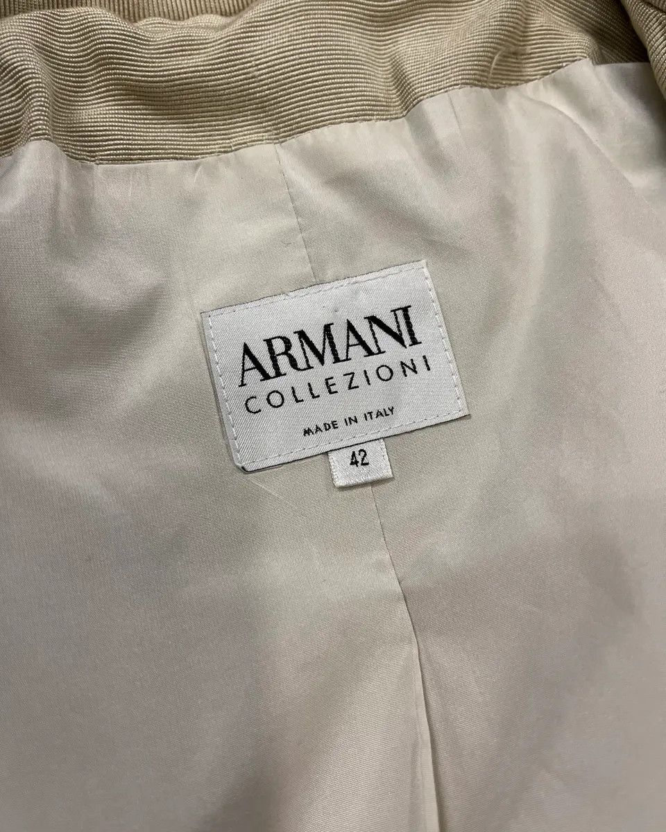 Armani SS2008 Armani Beige Leopard Buttoned White Jacket Size S / US 4 / IT 40 - 9 Thumbnail