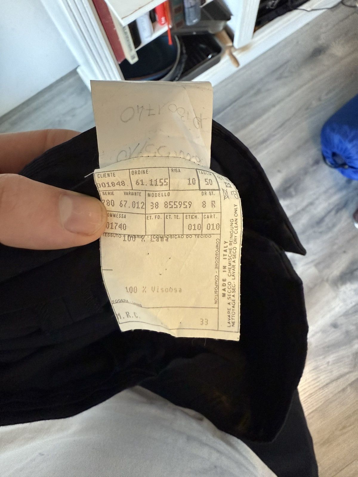 Miu Miu Miu Miu Black Wool Poplin Trousers – Size 50 Size US 34 / EU 50 - 13 Thumbnail