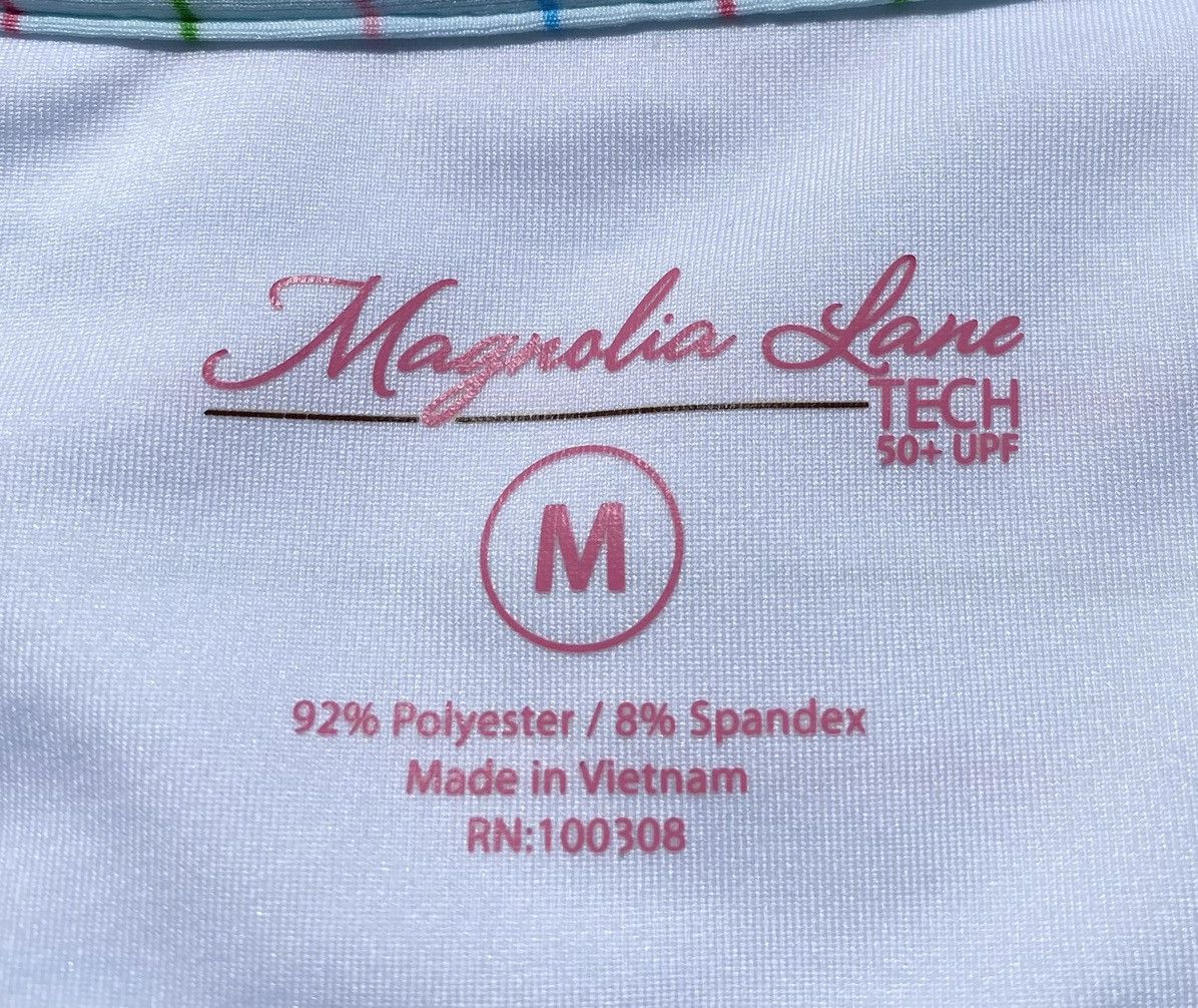 Other Magnolia Lane Tech Masters Golf Polo Shirt Womens Medium Size M / US 6-8 / IT 42-44 - 5 Thumbnail