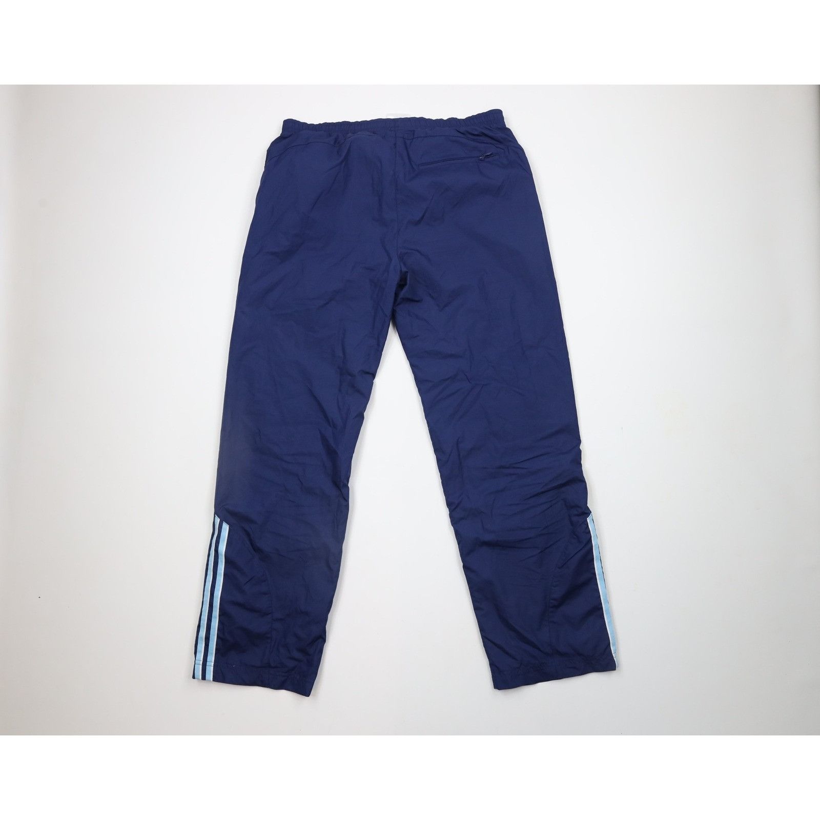 Adidas × Vintage Vintage Y2K 2003 Adidas Lined Flared Wide Leg Pants Size 28" / US 6 / IT 42 - 7 Thumbnail
