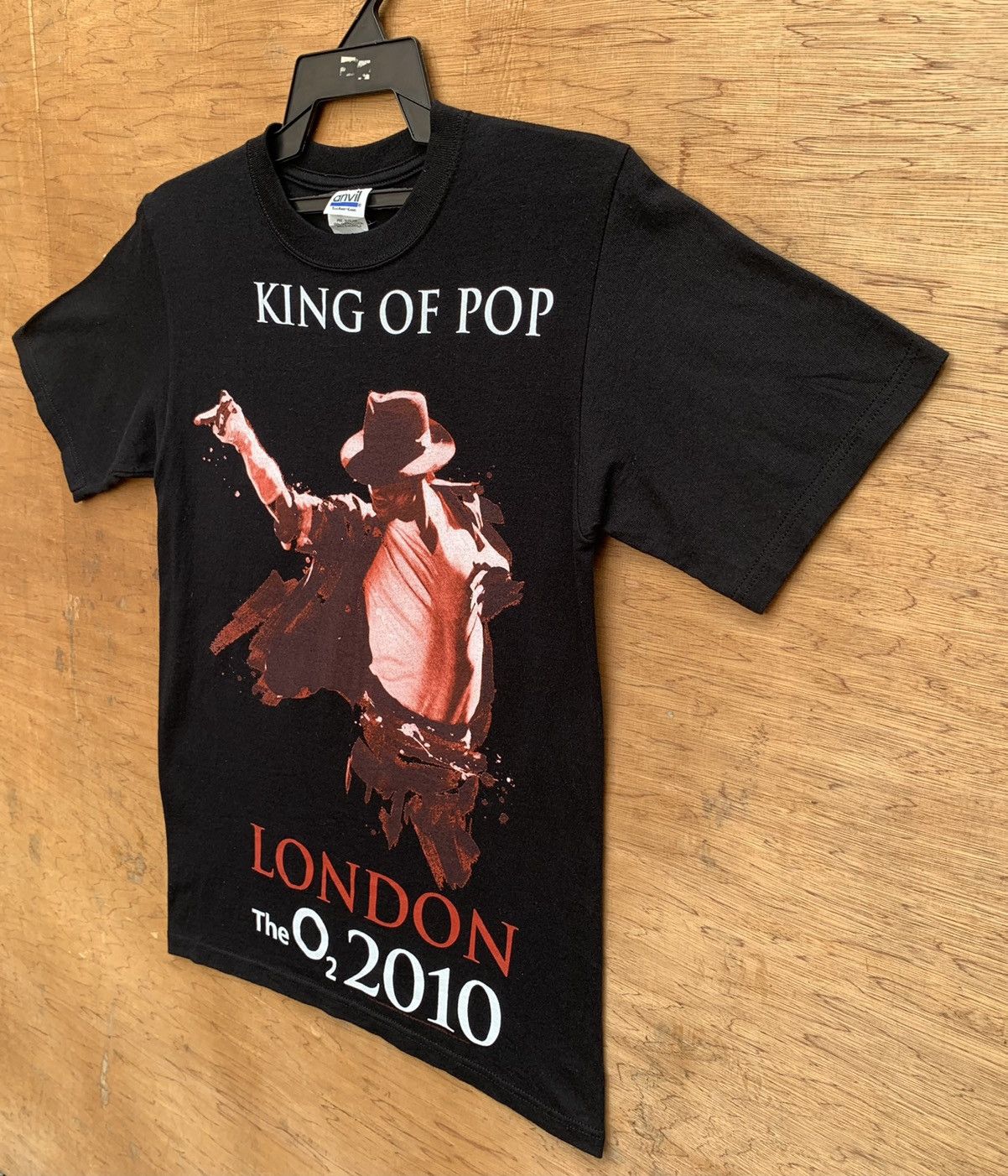 Michael Jackson Micheal Jackson King Of Pop.. London The O2 2010 Tee Size US S / EU 44-46 / 1 - 5 Thumbnail