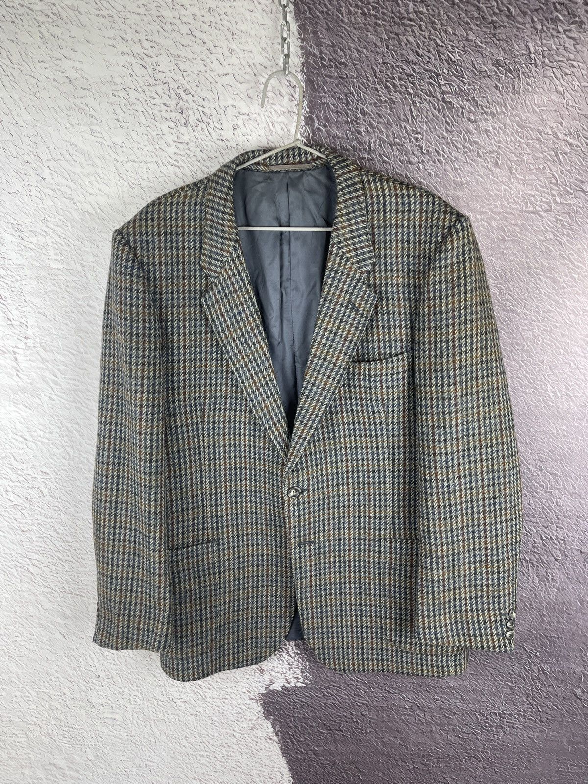 Other Marzotto Serie Oro vintage 70s 80s wool 2 button blazer Size 44R - 1 Thumbnail