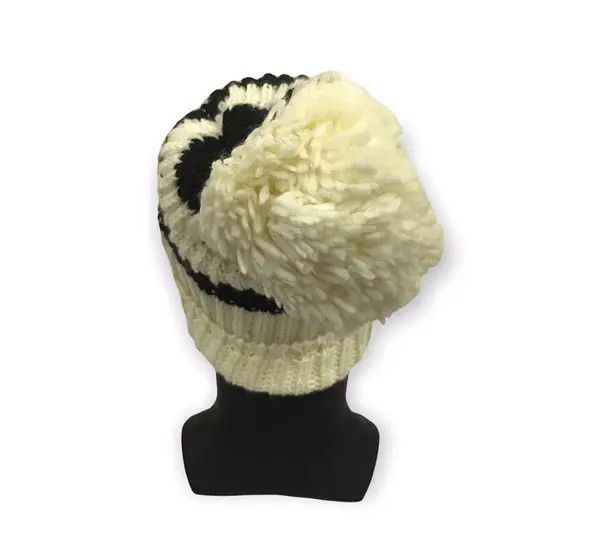 Japanese Brand × Kapital × Vintage Japanese Brand Stripe Jail Knit Beanie Hat Size ONE SIZE - 4 Thumbnail