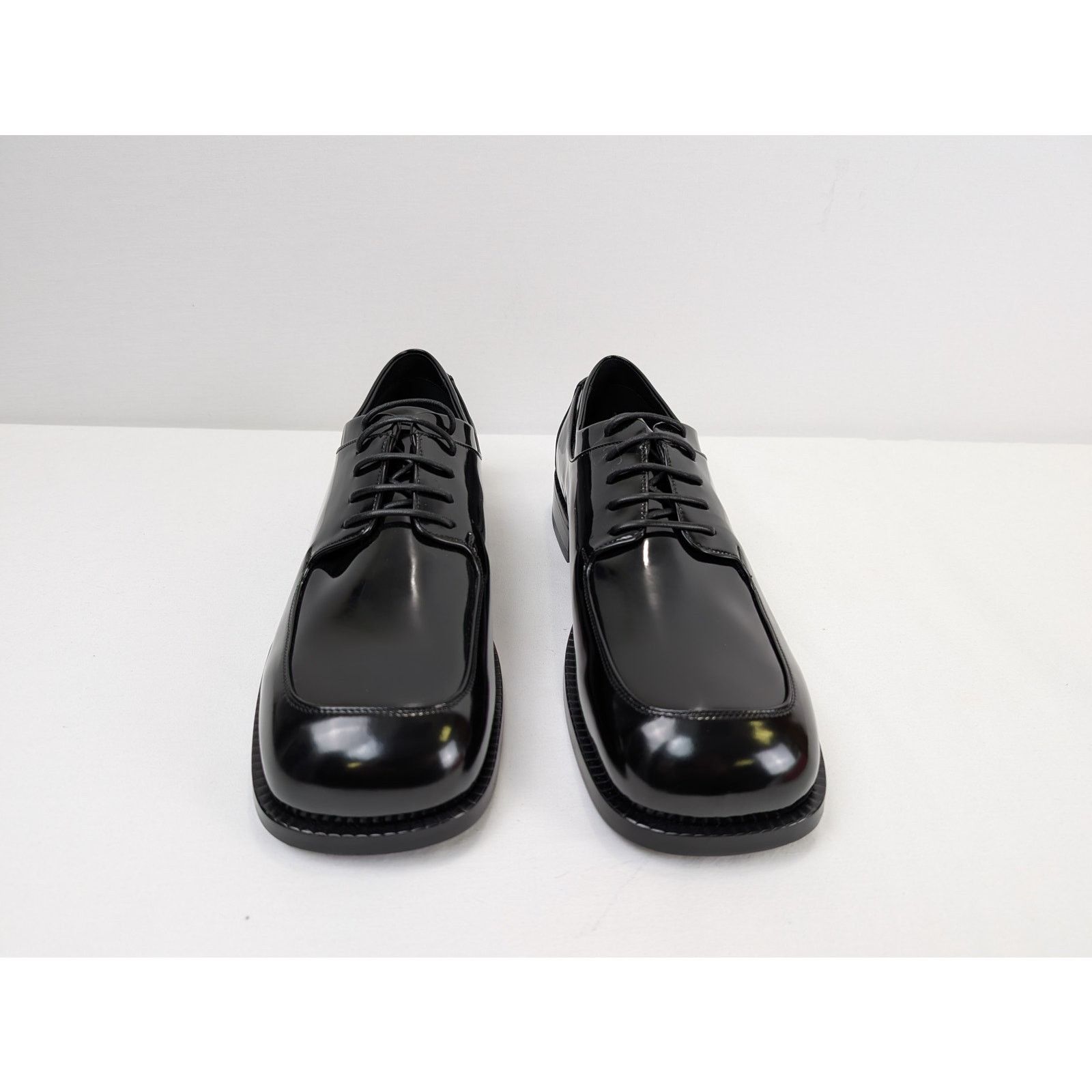 Salvatore Ferragamo o1rshd1 Nero Skin Dinamic Leather Shoe Boots in Noir Size US 10 / EU 43 - 11 Thumbnail