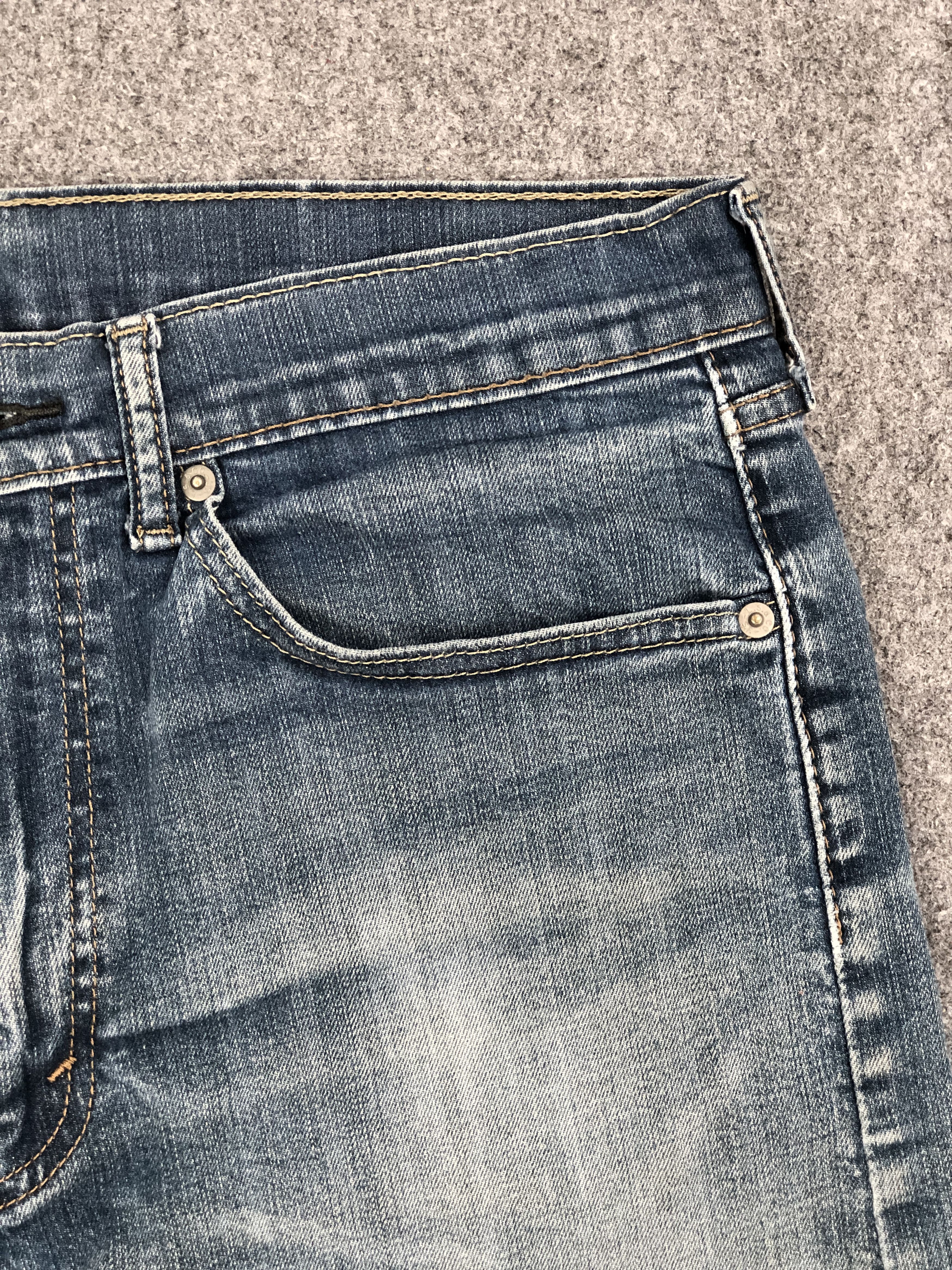 Levi's Vintage Distressed Levis 505 Faded Blue Jeans S0022 32x32 Size US 32 / EU 48 - 11 Thumbnail