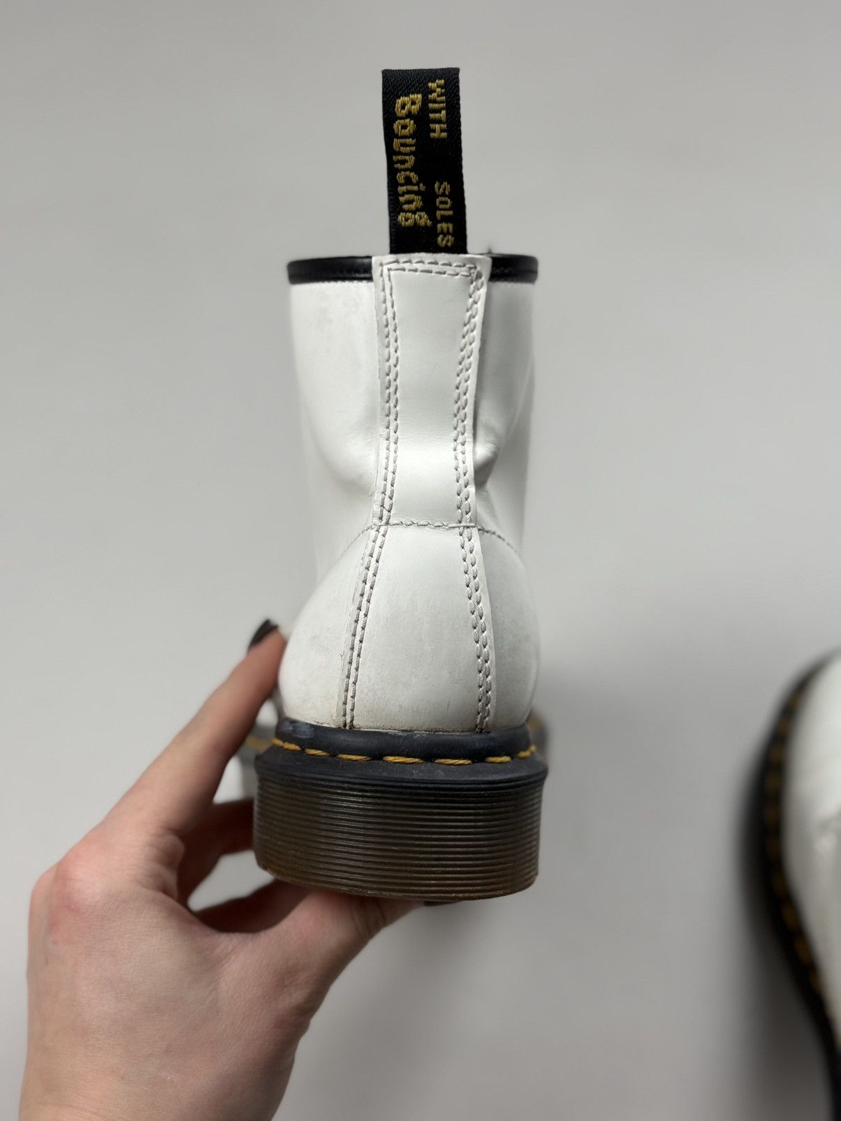 Dr. Martens Dr. Martens Doc’s Ladies Leather Lace Up Combat Boots Shoes Size US 7 / IT 37 - 18 Thumbnail