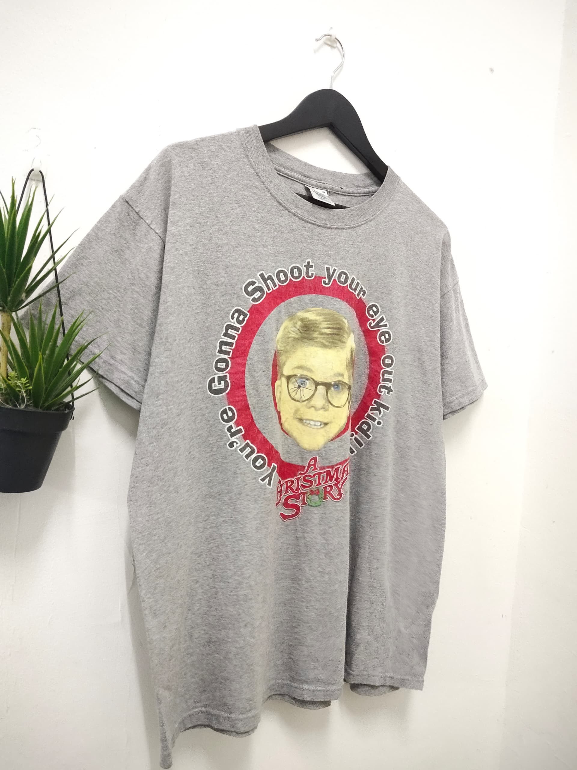 Vintage Vintage 90s A Christmas Story Movie t shirt promo Size US L / EU 52-54 / 3 - 5 Thumbnail