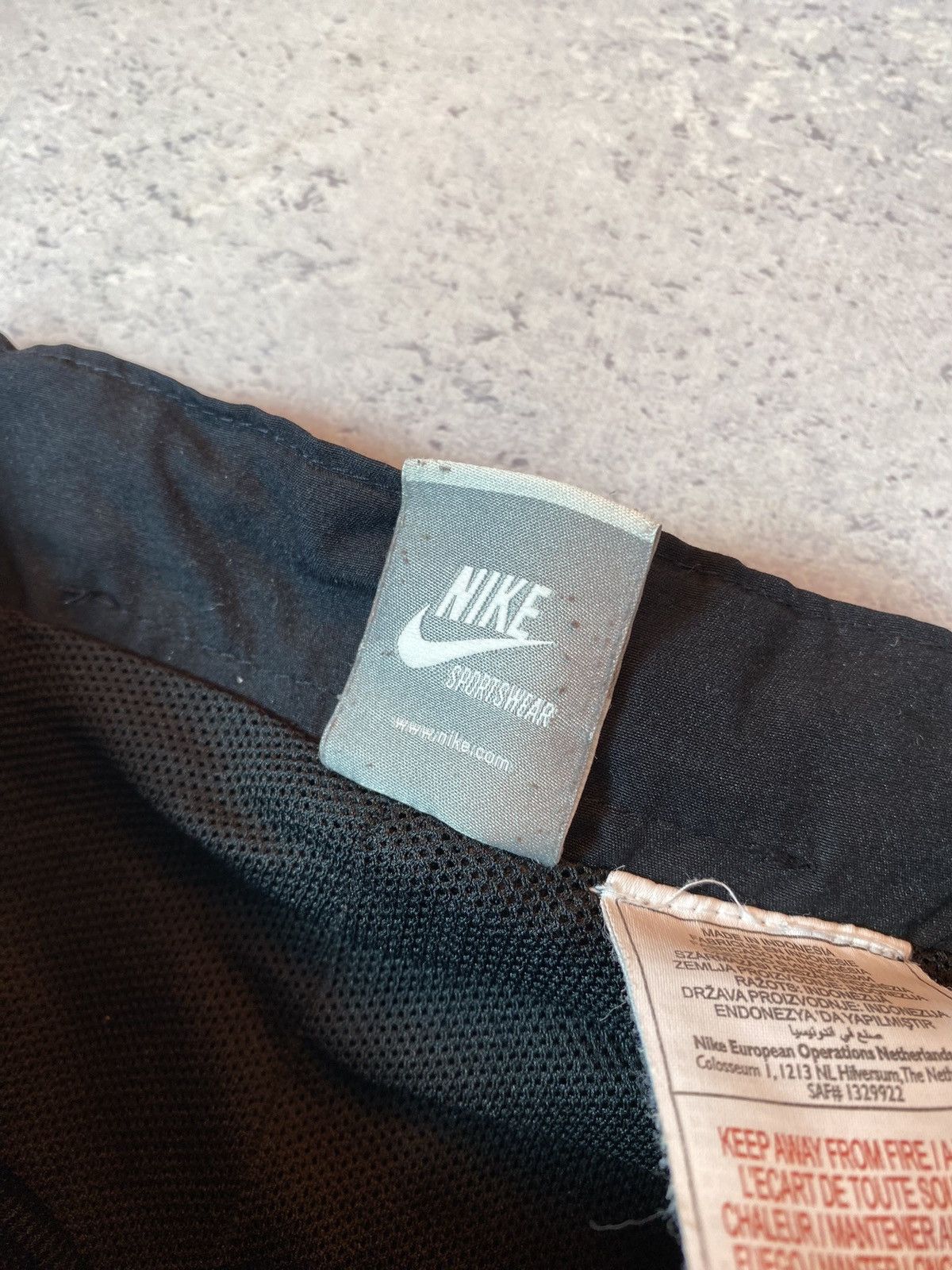 Nike × Vintage Vintage Nike Men’s Drill Black Pants Size US 30 / EU 46 - 9 Thumbnail