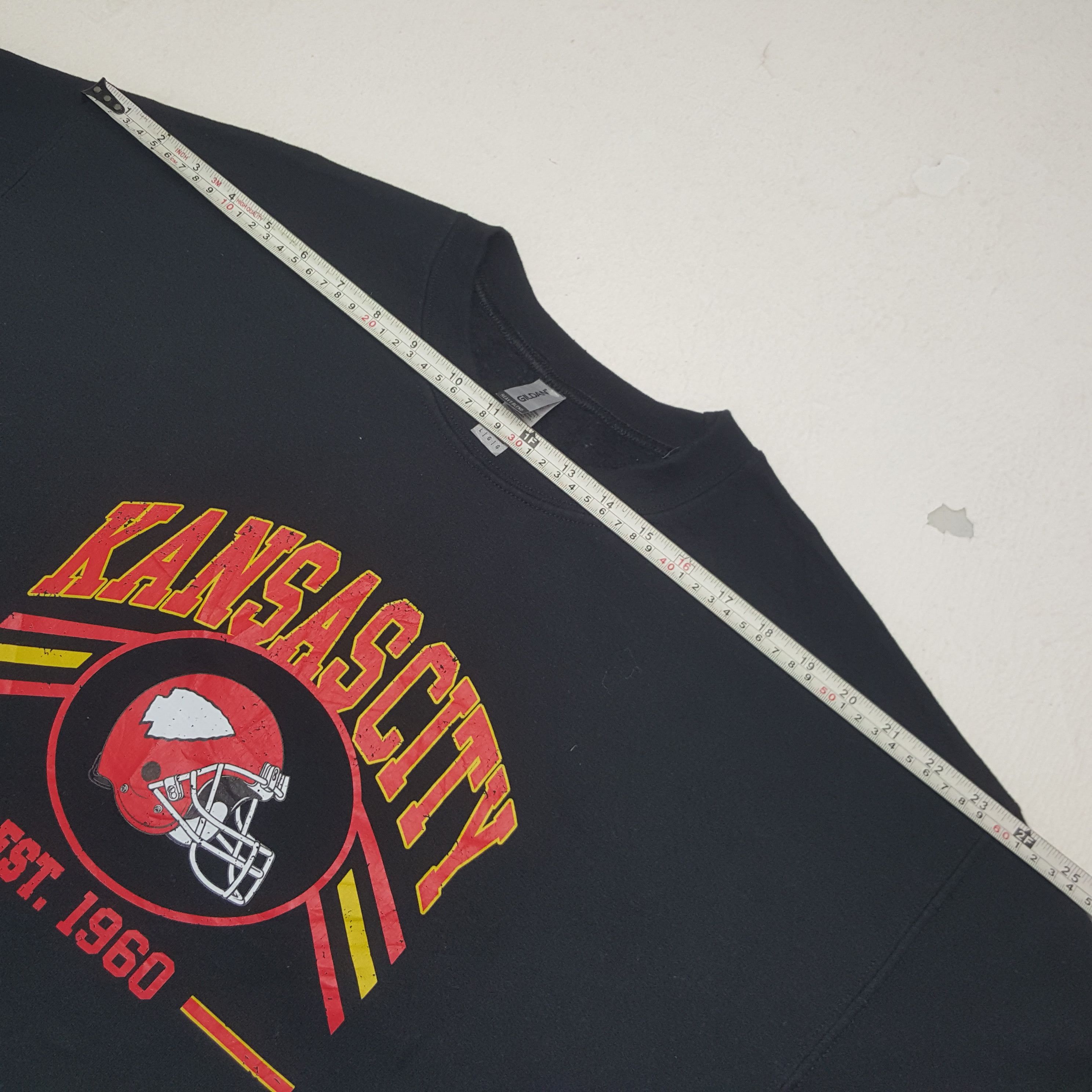 NFL × Vintage Vintage Kansas City American Football Team Sweatshirt Size US M / EU 48-50 / 2 - 5 Thumbnail
