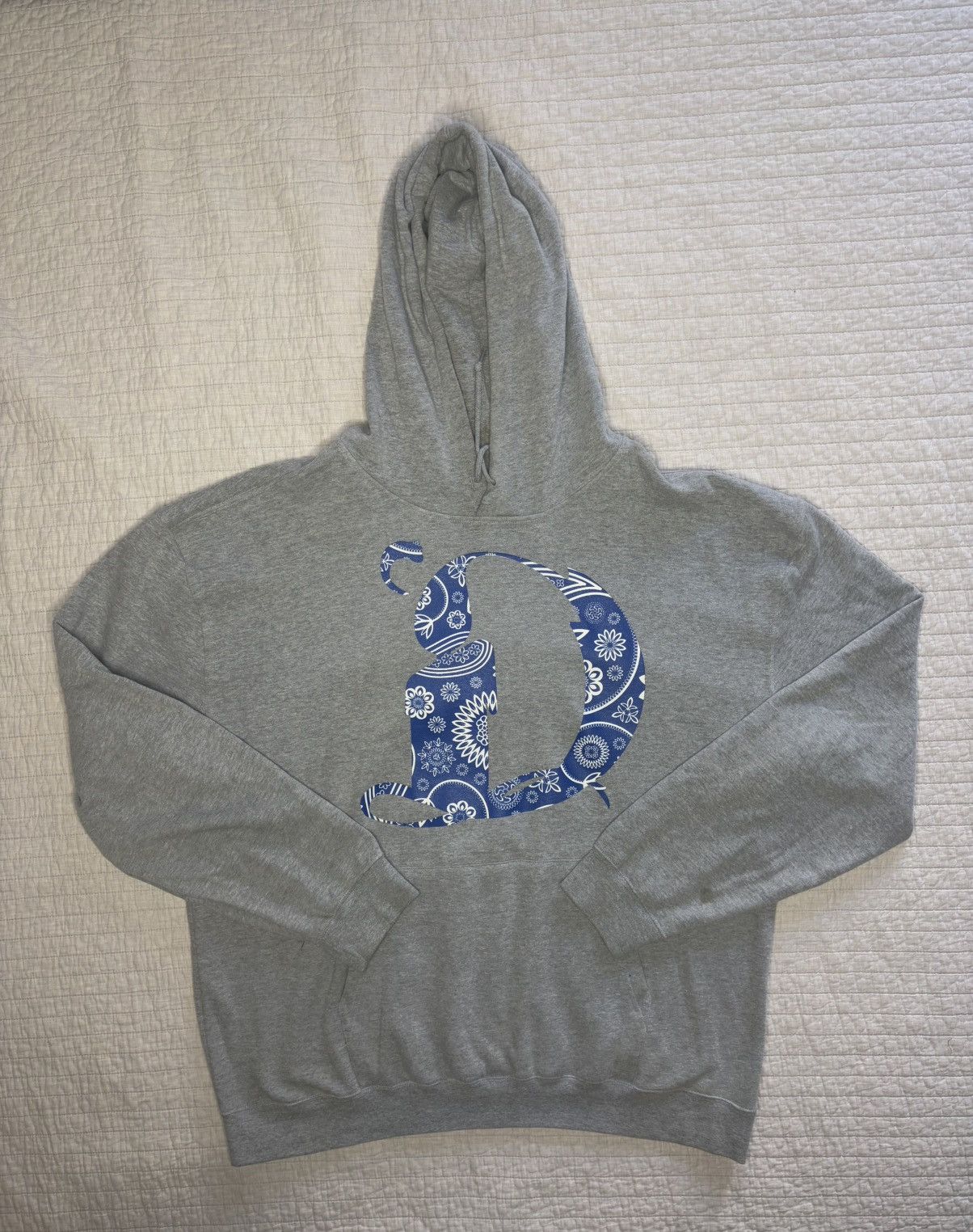 Other Dearly Departed Blue Paisley Hoodie Size 2XL Size US XXL / EU 58 / 5 - 2 Thumbnail