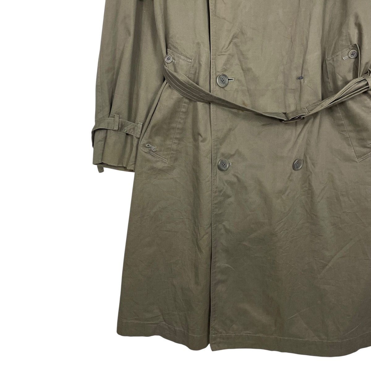 Lanvin Lanvin Double Breasted Khakis Trenchcoat Size US M / EU 48-50 / 2 - 5 Thumbnail