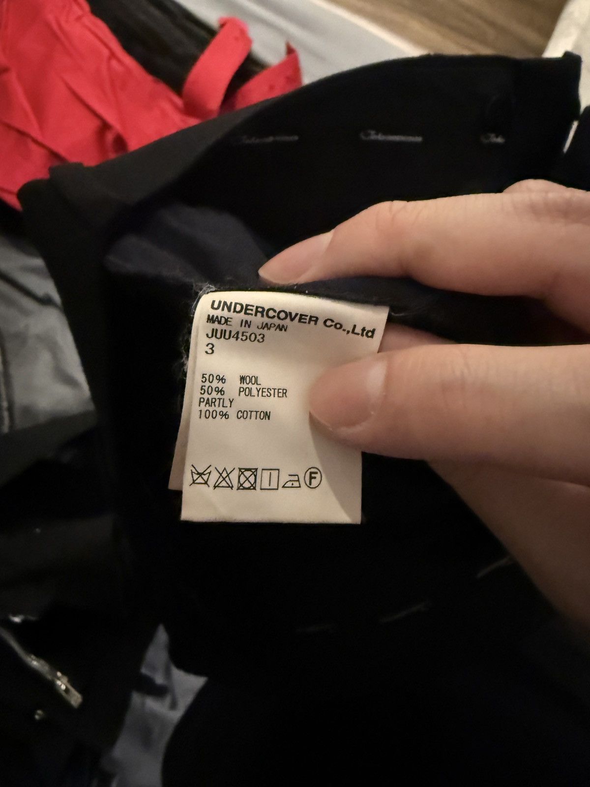 Undercover Undercover Black Tailored Trousers – Made in Japan Size US 31 - 4 Thumbnail