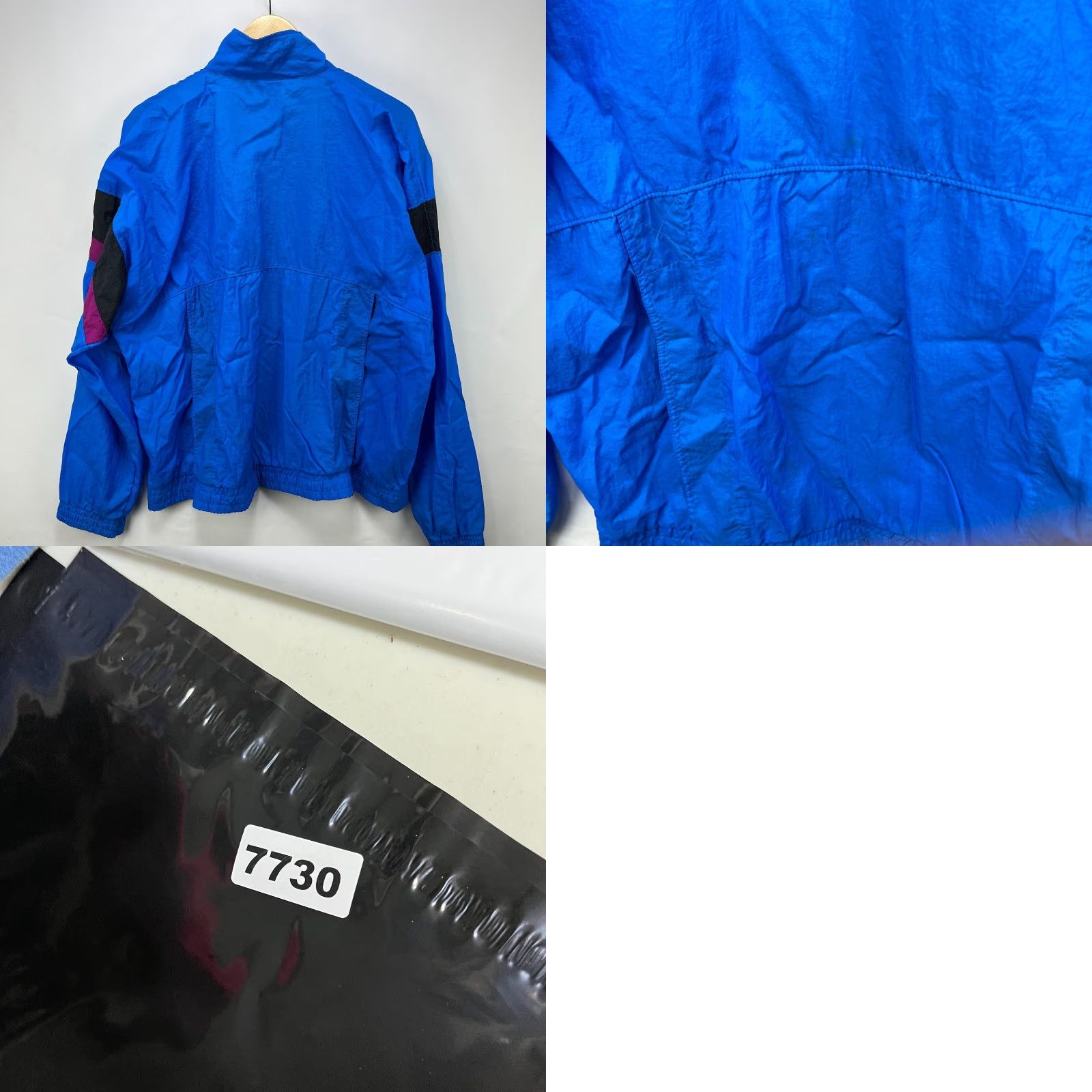 Puma VINTAGE Puma Windbreaker Track Jacket Large Mens Blue 90s Size US 33 - 9 Thumbnail