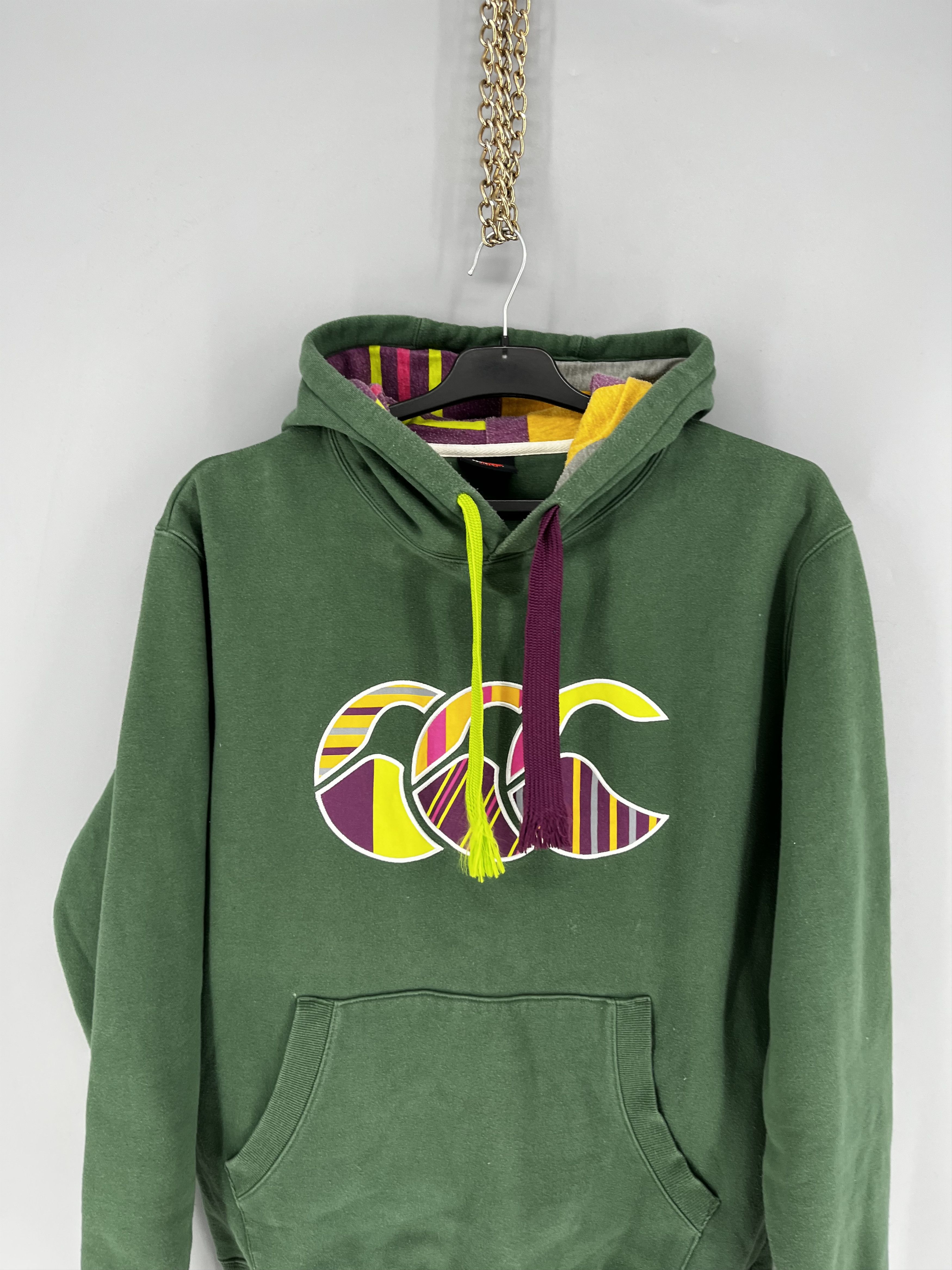 Other Vintage Canterbury Of New Zealand Rugby Green Hoodie M Size US M / EU 48-50 / 2 - 6 Thumbnail