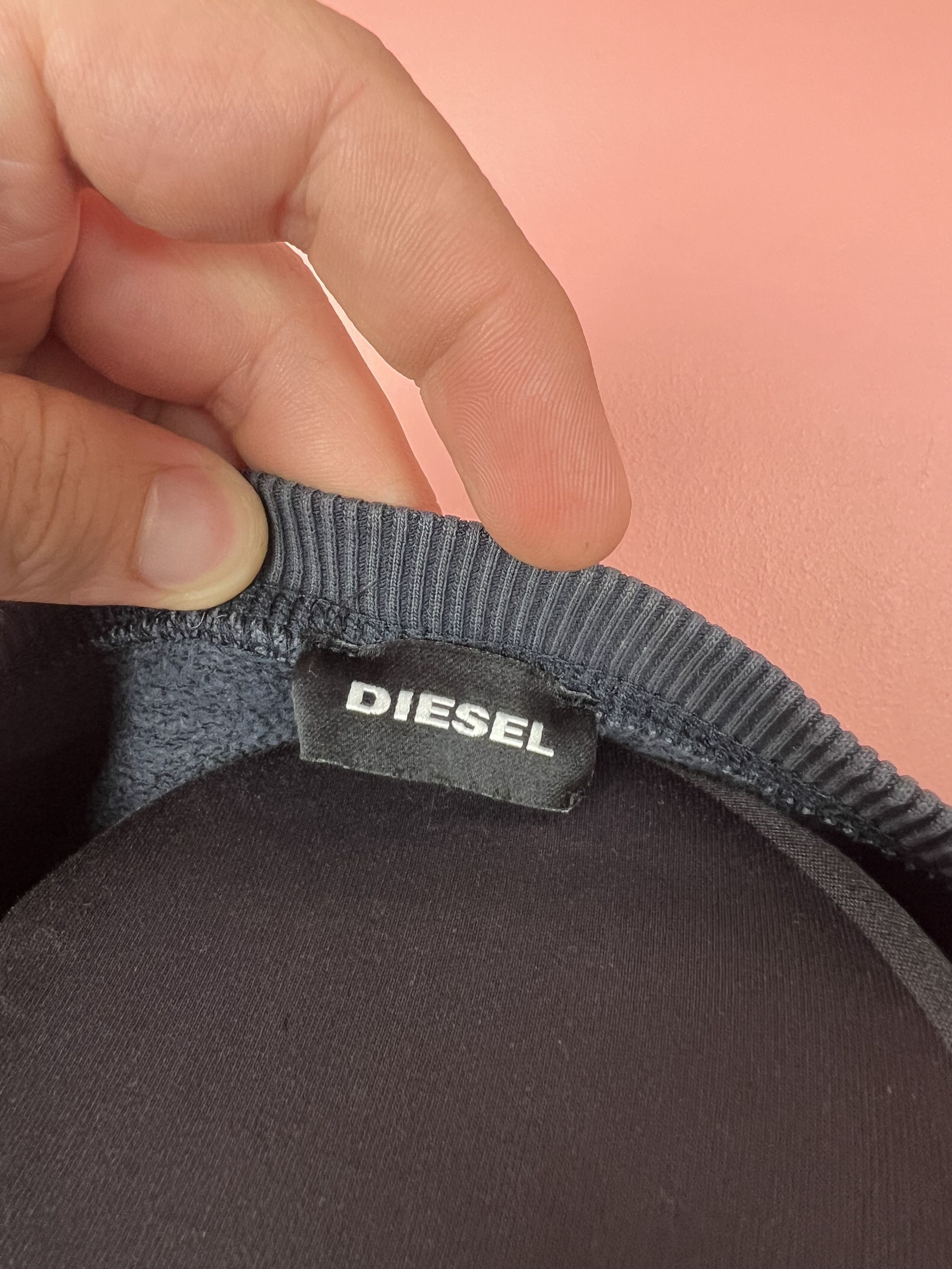 Diesel diesel logo sweatshirt streetwear blue Size US S / EU 44-46 / 1 - 7 Thumbnail