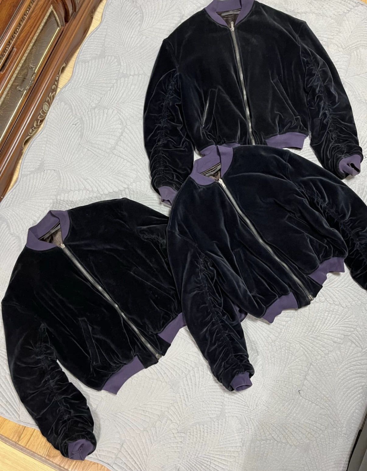 Haider Ackermann Haider ackermann 15 og black purple perth bomber Size US XS / EU 42 / 0 - 2 Thumbnail